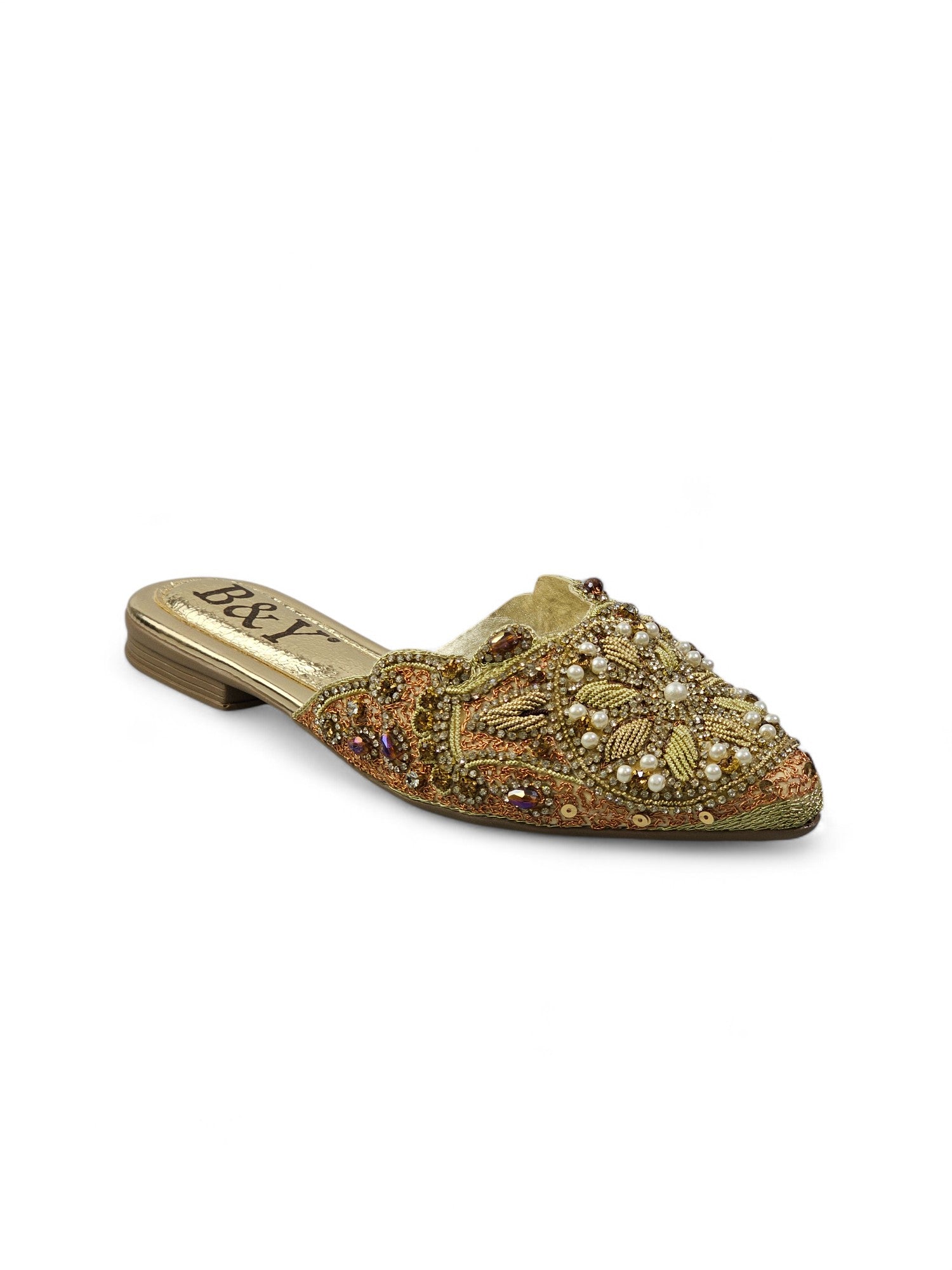 Mule 9210 Dourada Sem Salto