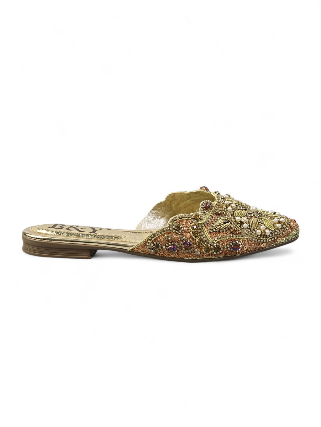 Mule 9210 Dourada Sem Salto