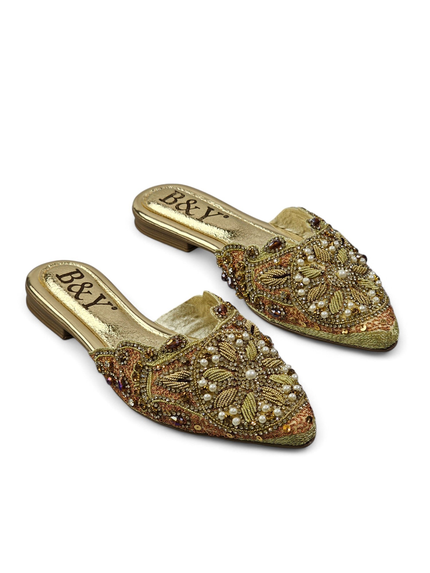 Mule 9210 Dourada Sem Salto