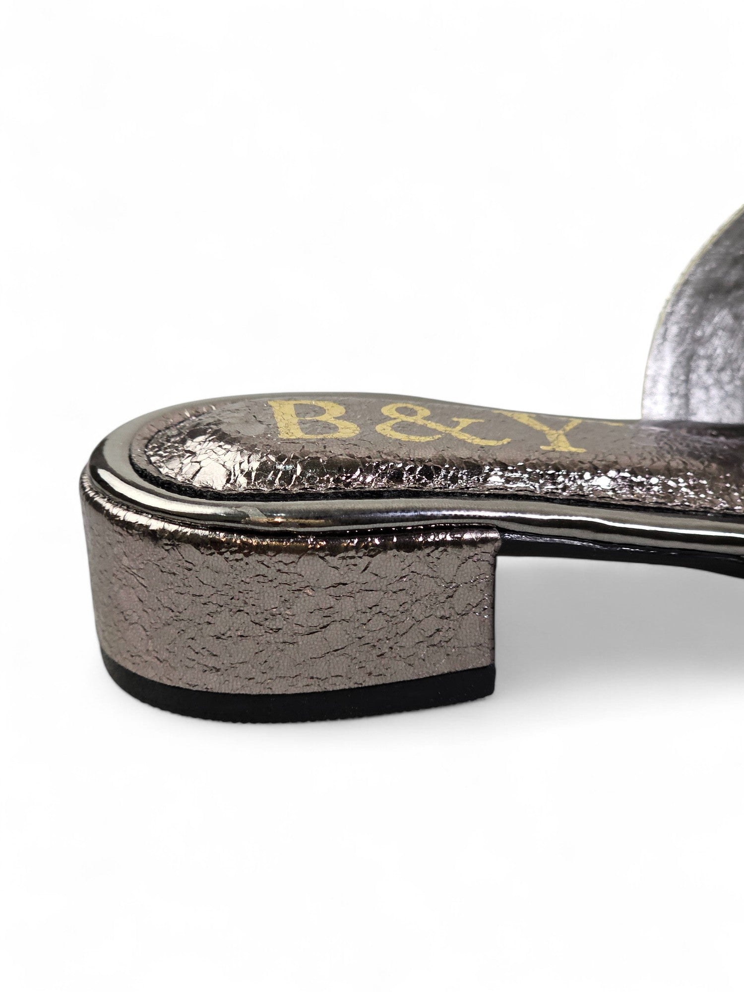 Chinelo 9622 Prata Salto Bloco