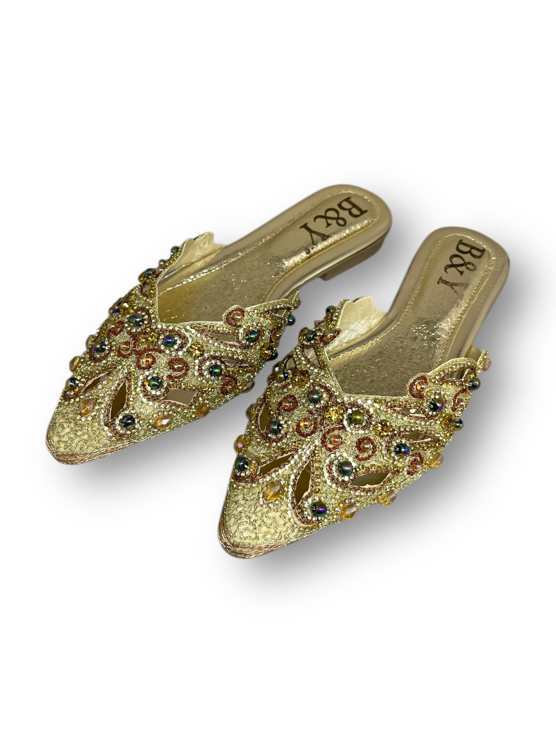 Mule 9697 Dourado Sem Salto