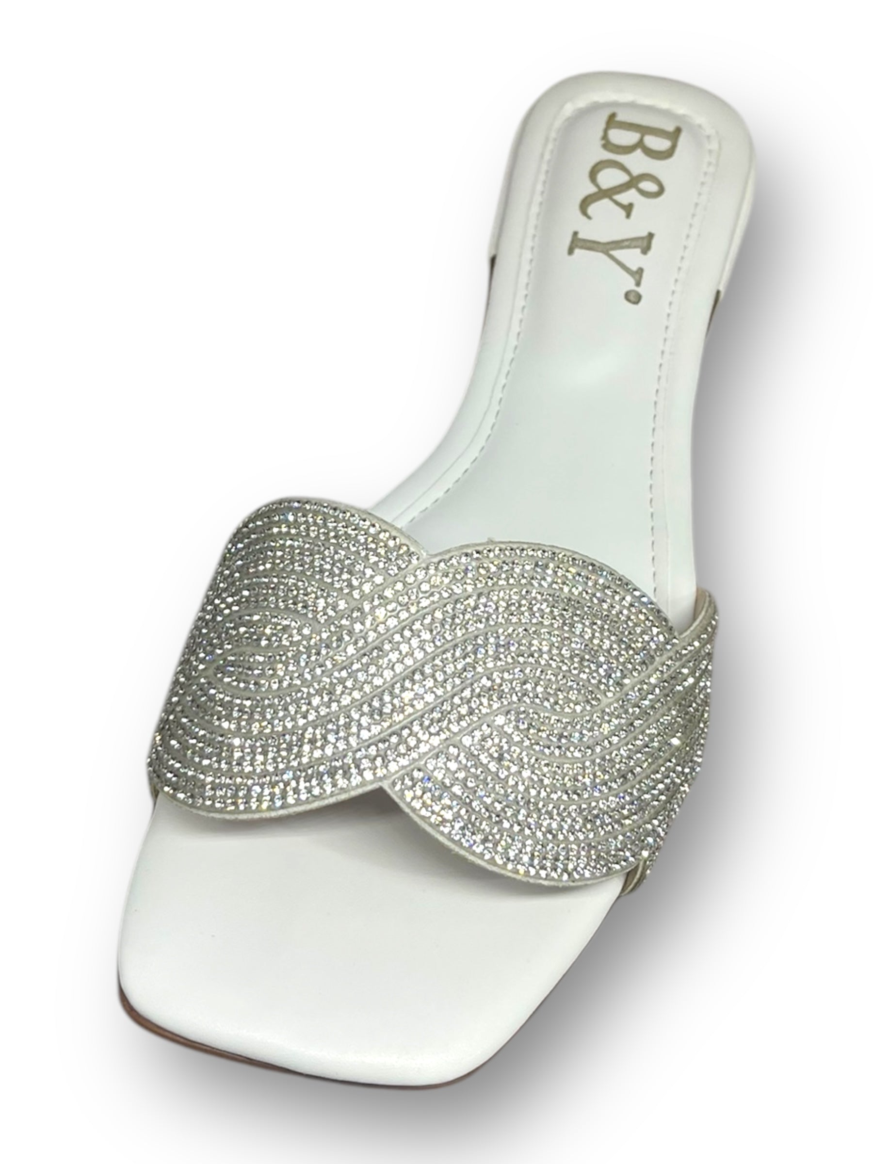 Tamanco 1232 Branco Salto Baixo