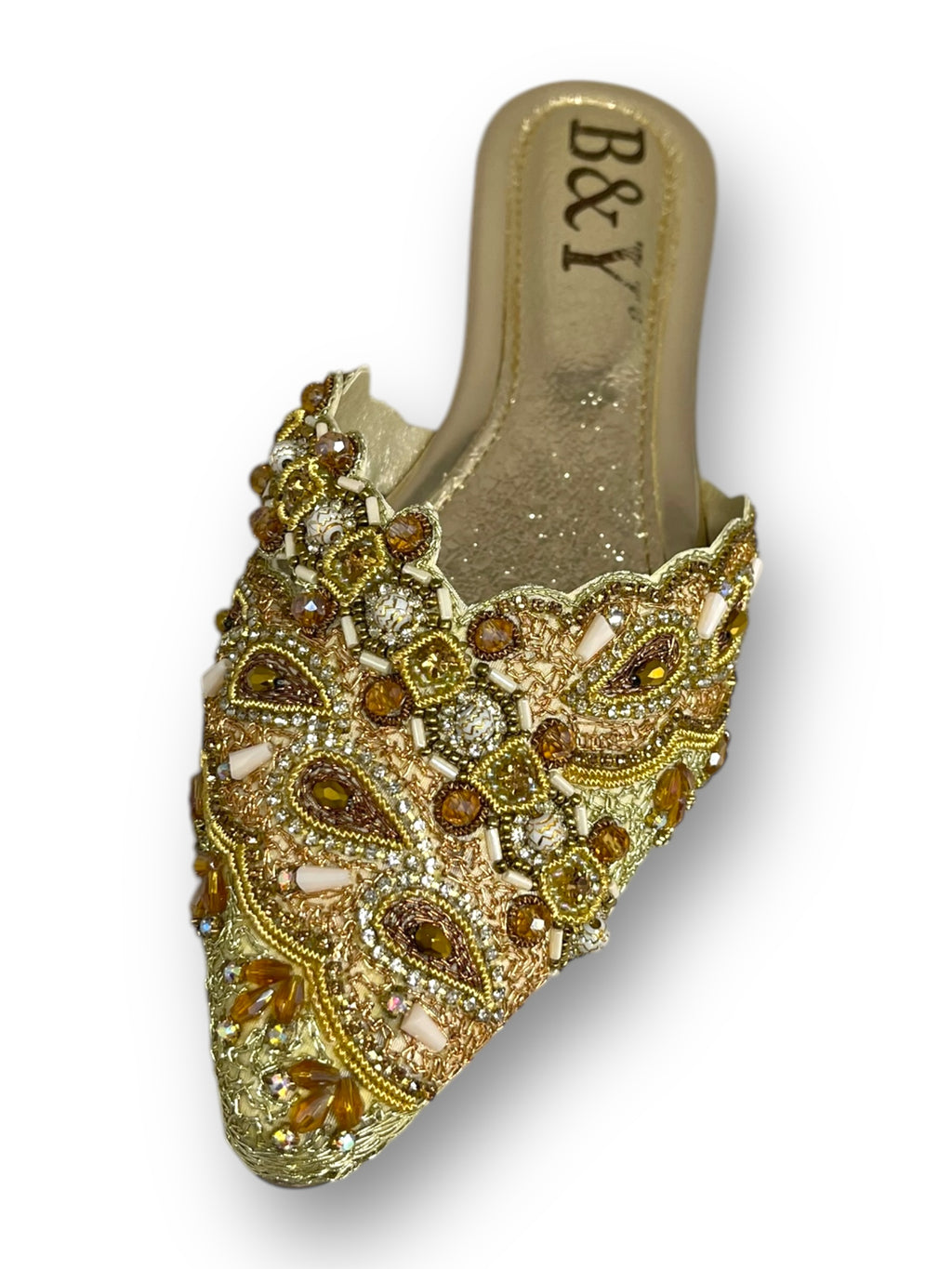Mule 9497 Dourado Sem Salto