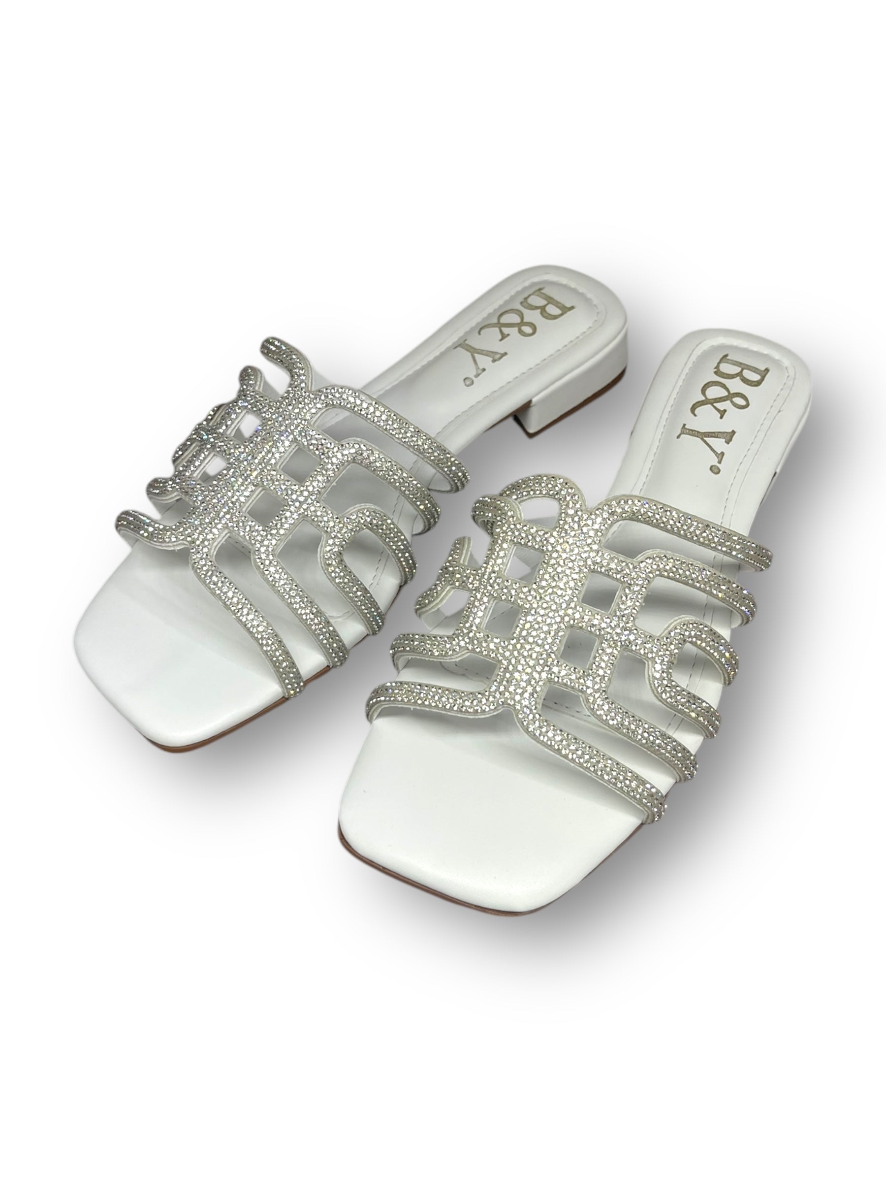 Tamanco 1233 Branco Salto Baixo