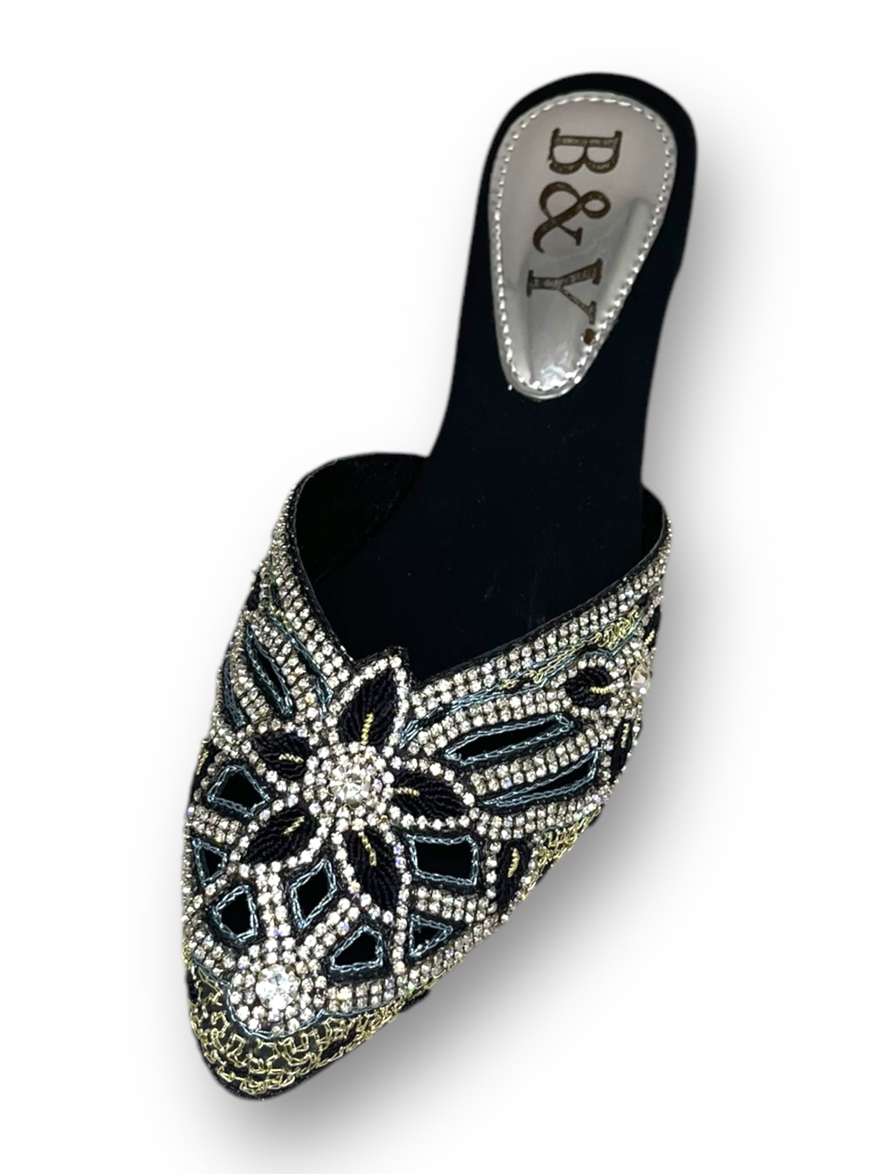 Mule 9203 Preto Salto Médio