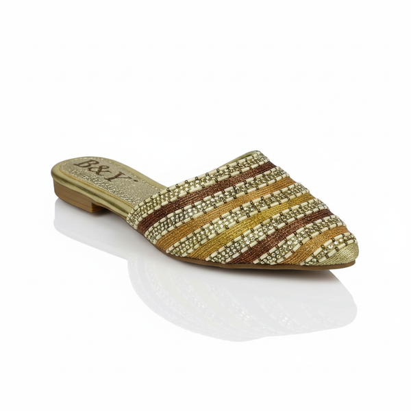 Mule 9504 Dourado Sem Salto