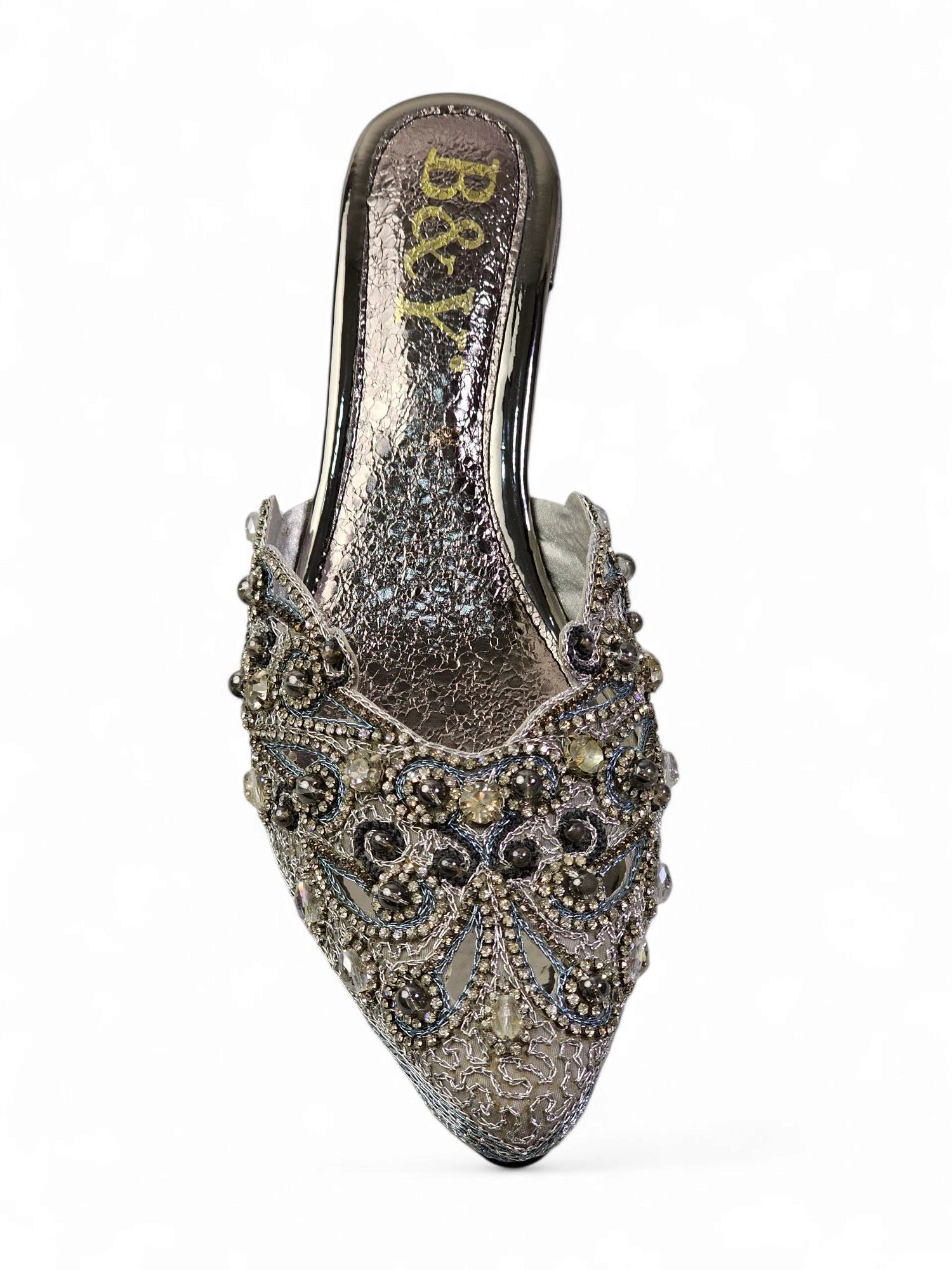 Mule 9697 Prata Salto Médio