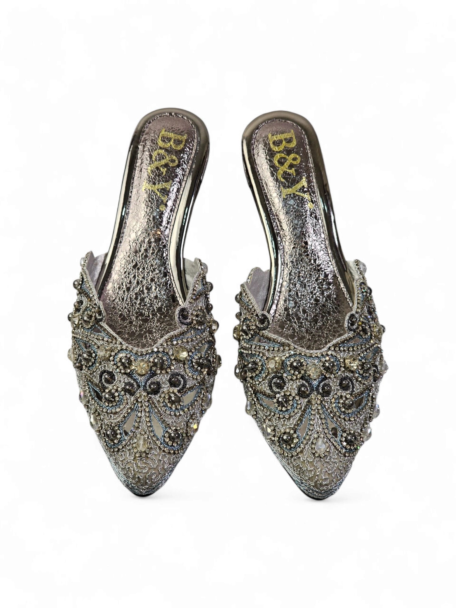 Mule 9697 Prata Salto Médio