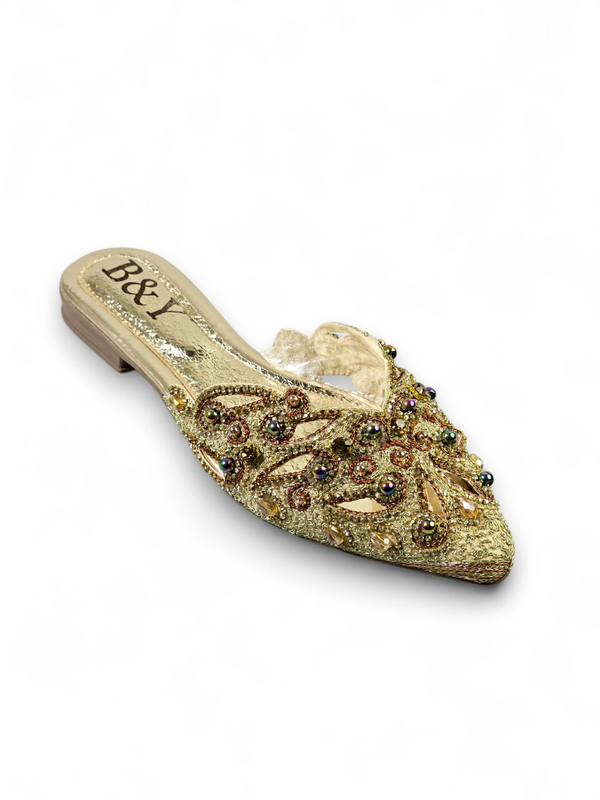 Mule 9697 Dourado Sem Salto