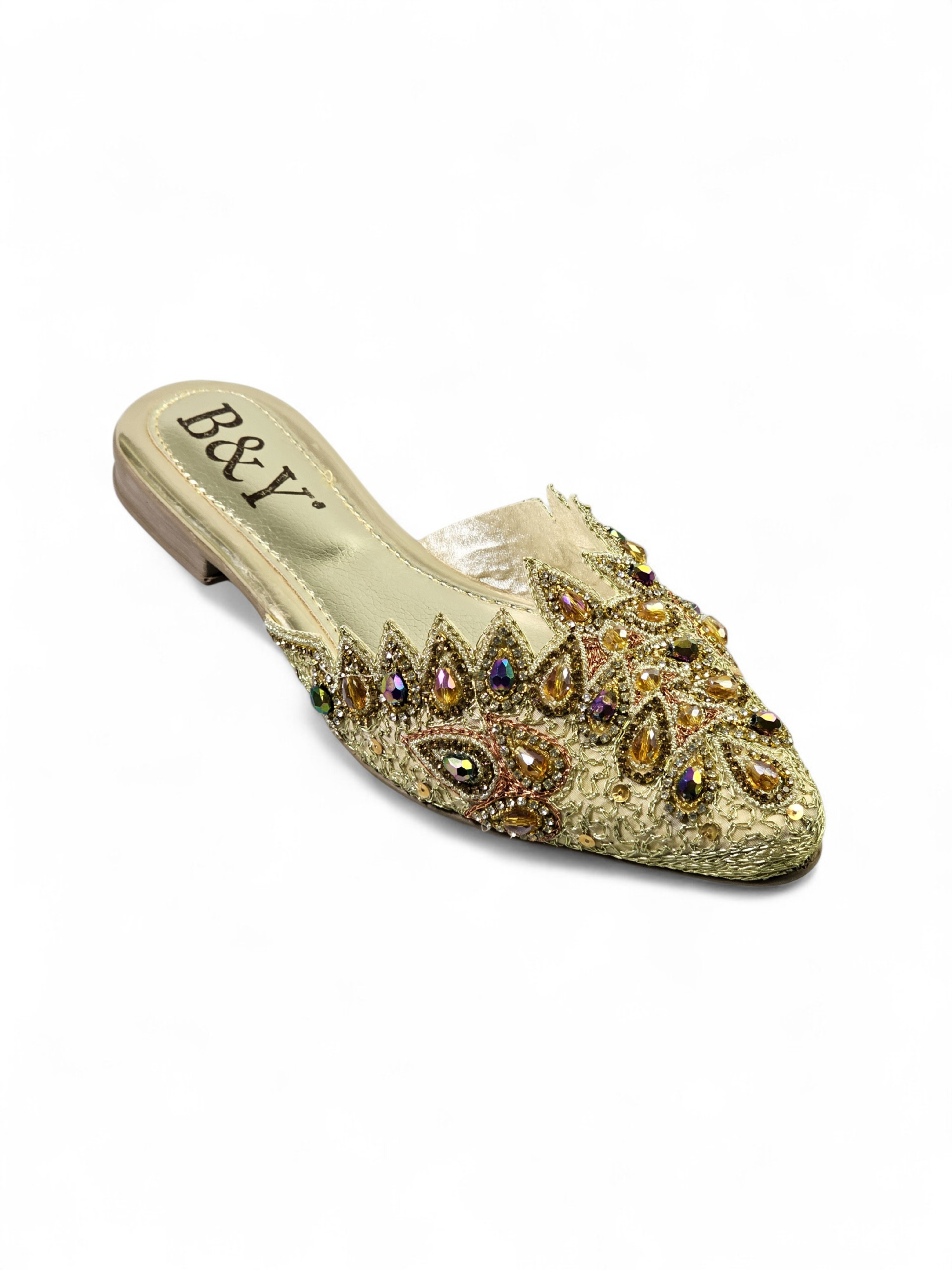 Mule 9419 Dourado Sem Salto