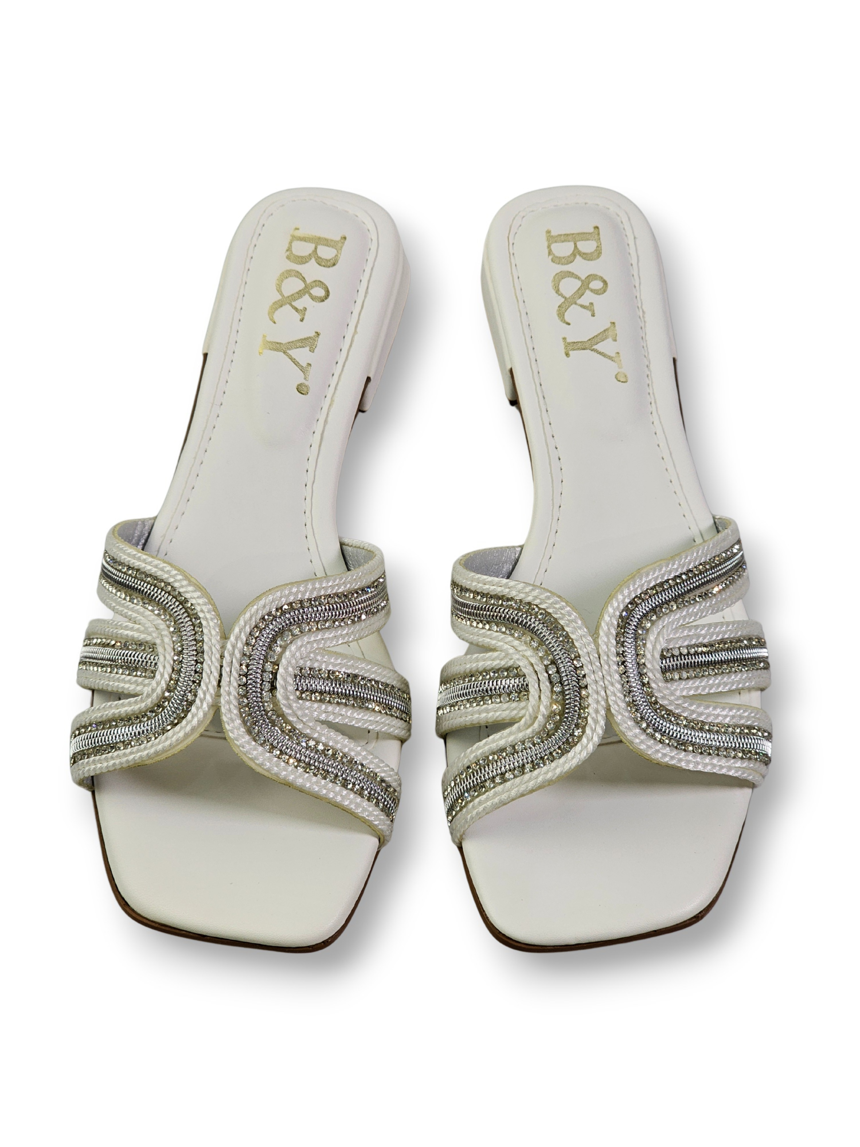 Tamanco 1239 Branco Salto Baixo