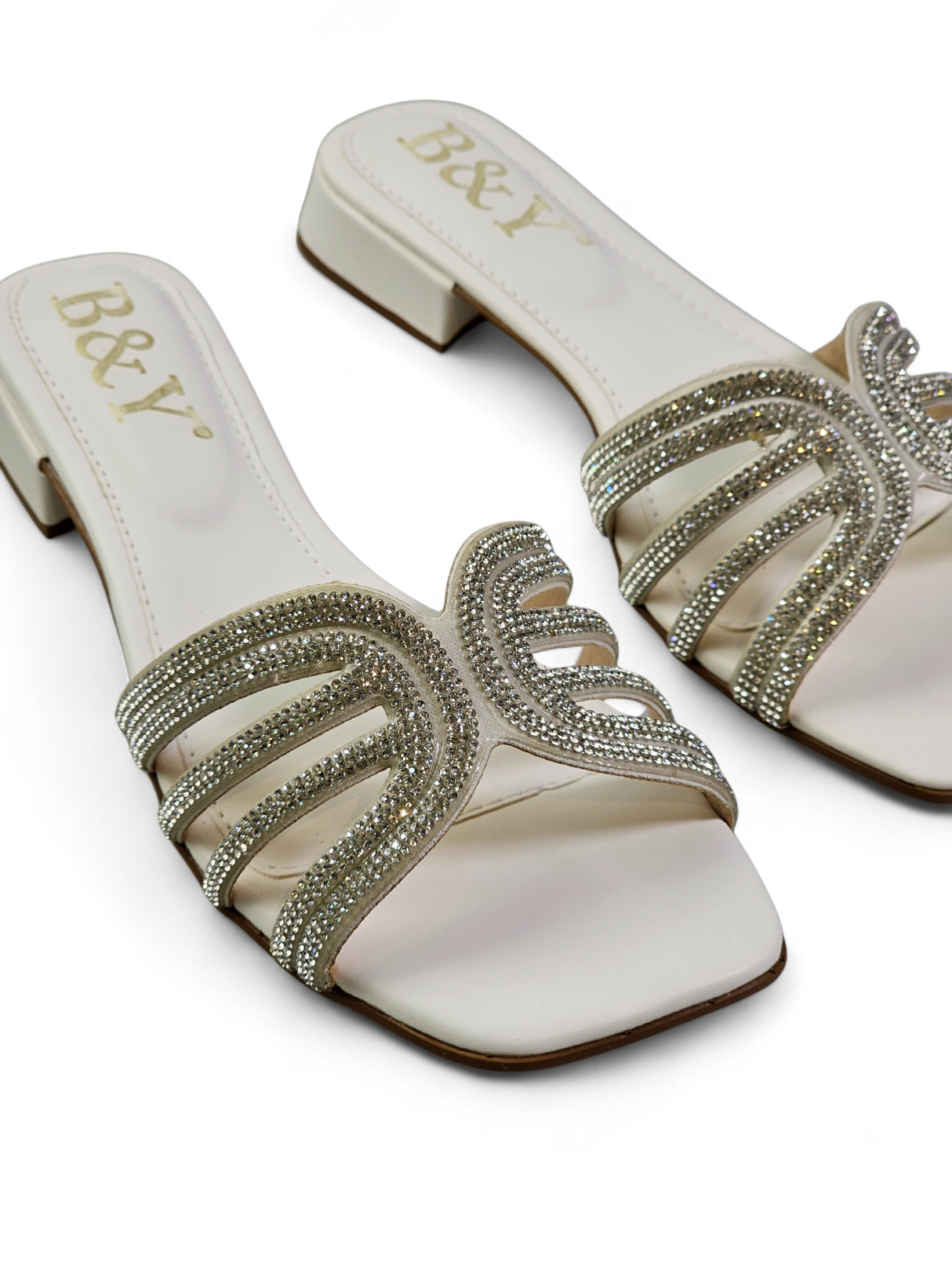 Tamanco 1230 Branco Salto Baixo