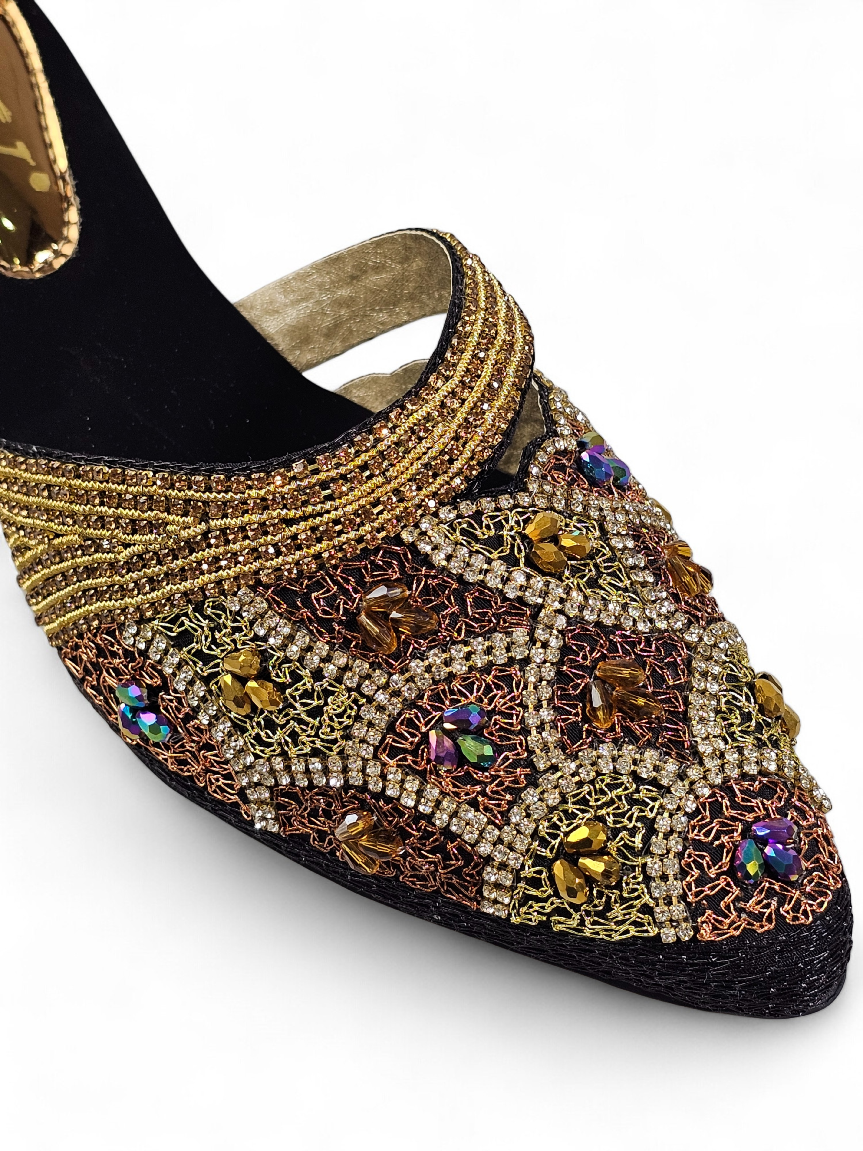 Mule 9505 Preto Salto Médio