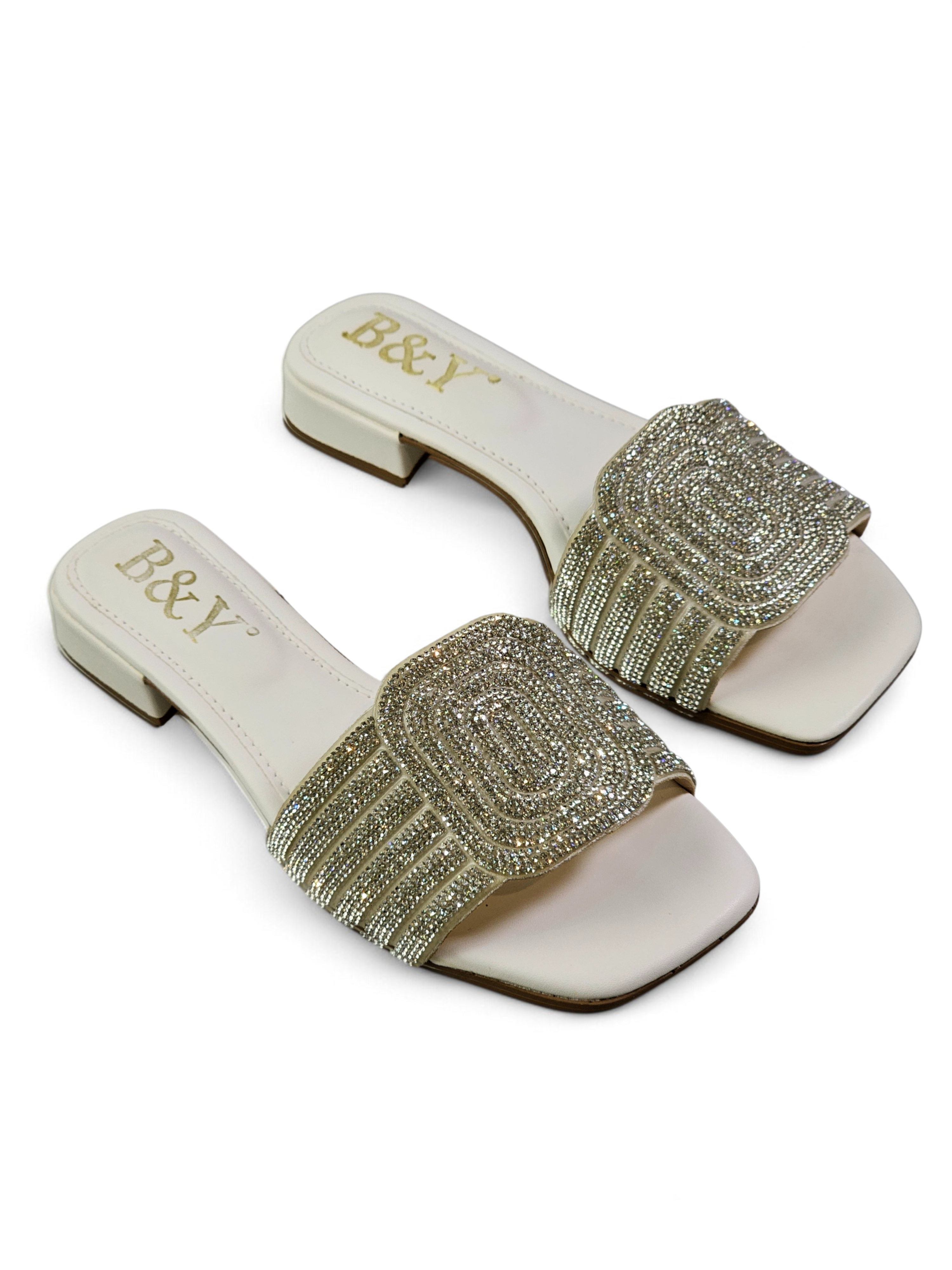 Tamanco 1231 Branco Salto Baixo