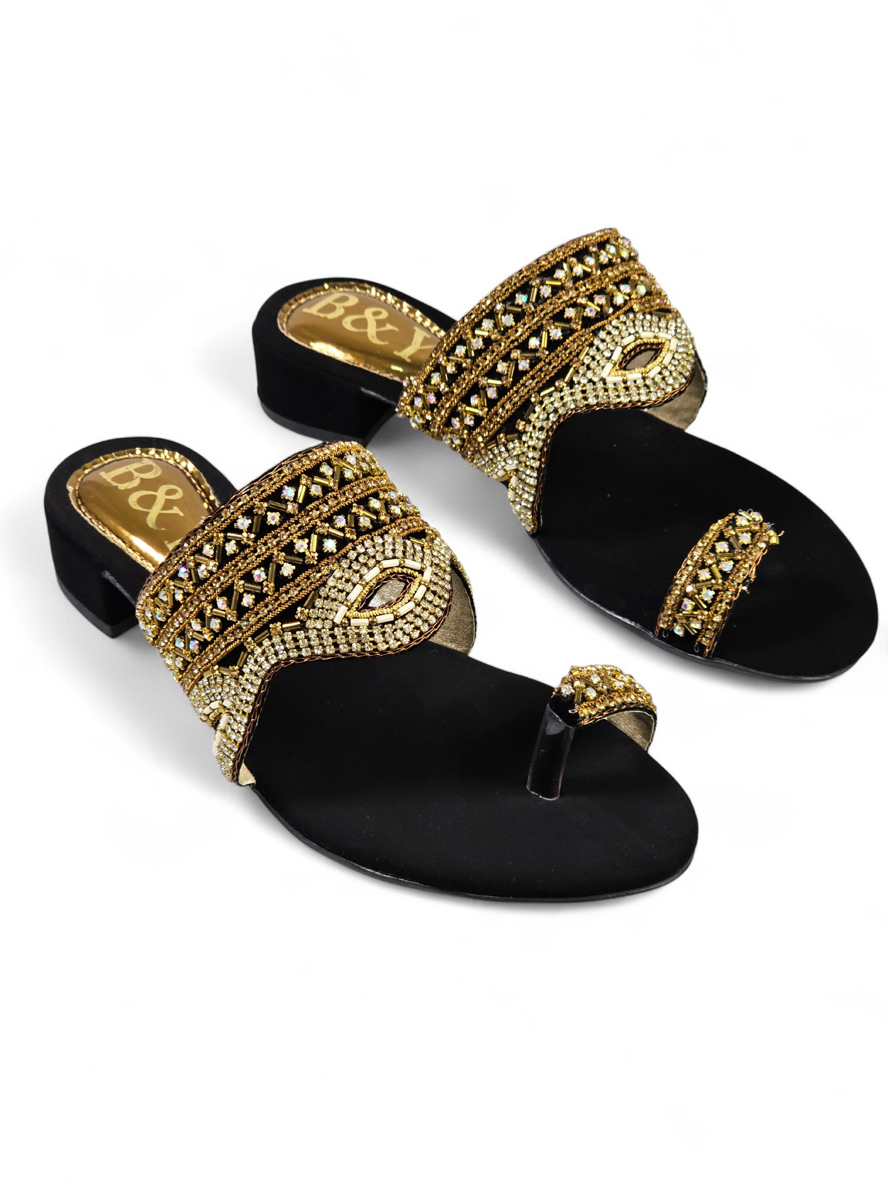 Tamanco 9503 Preto Salto Bloco