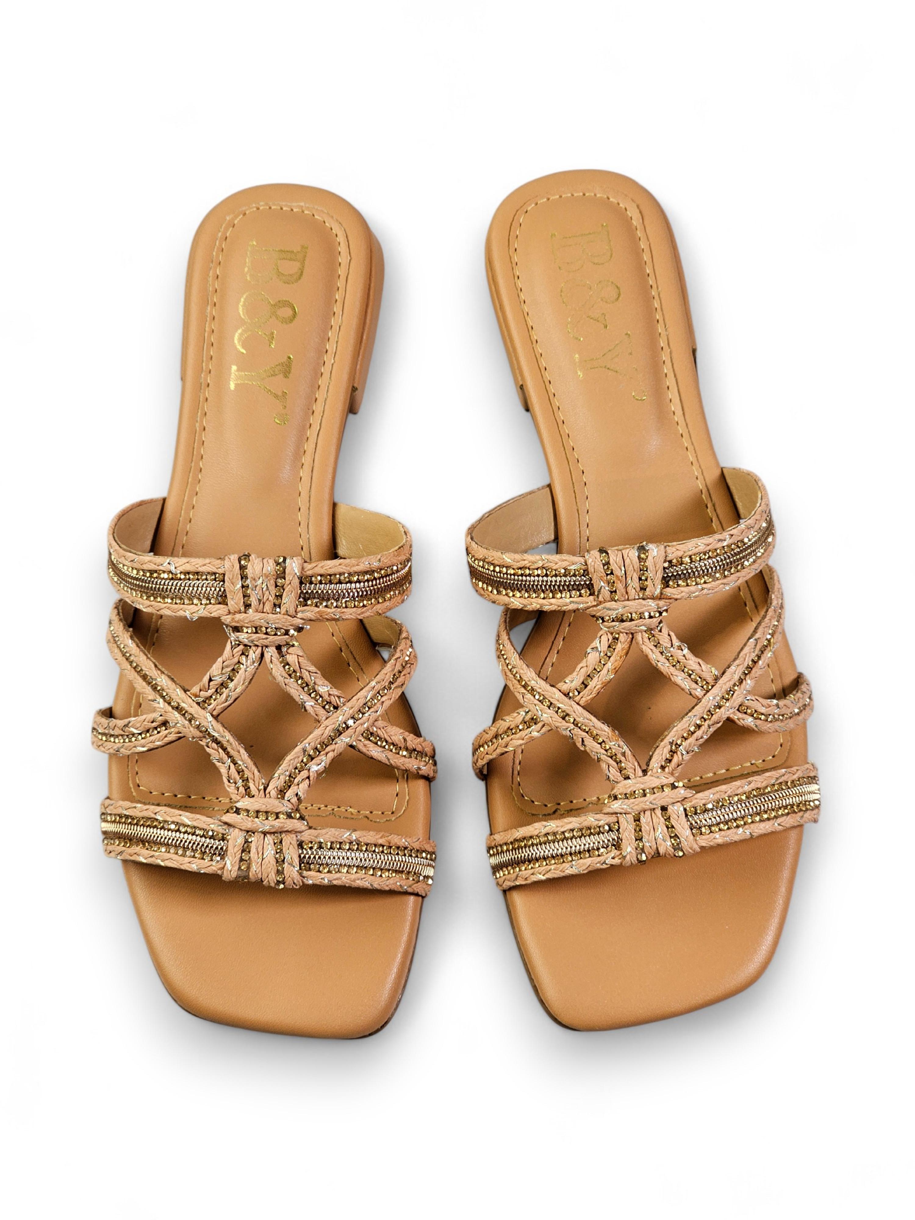 Tamanco 1237 Nude Salto Baixo