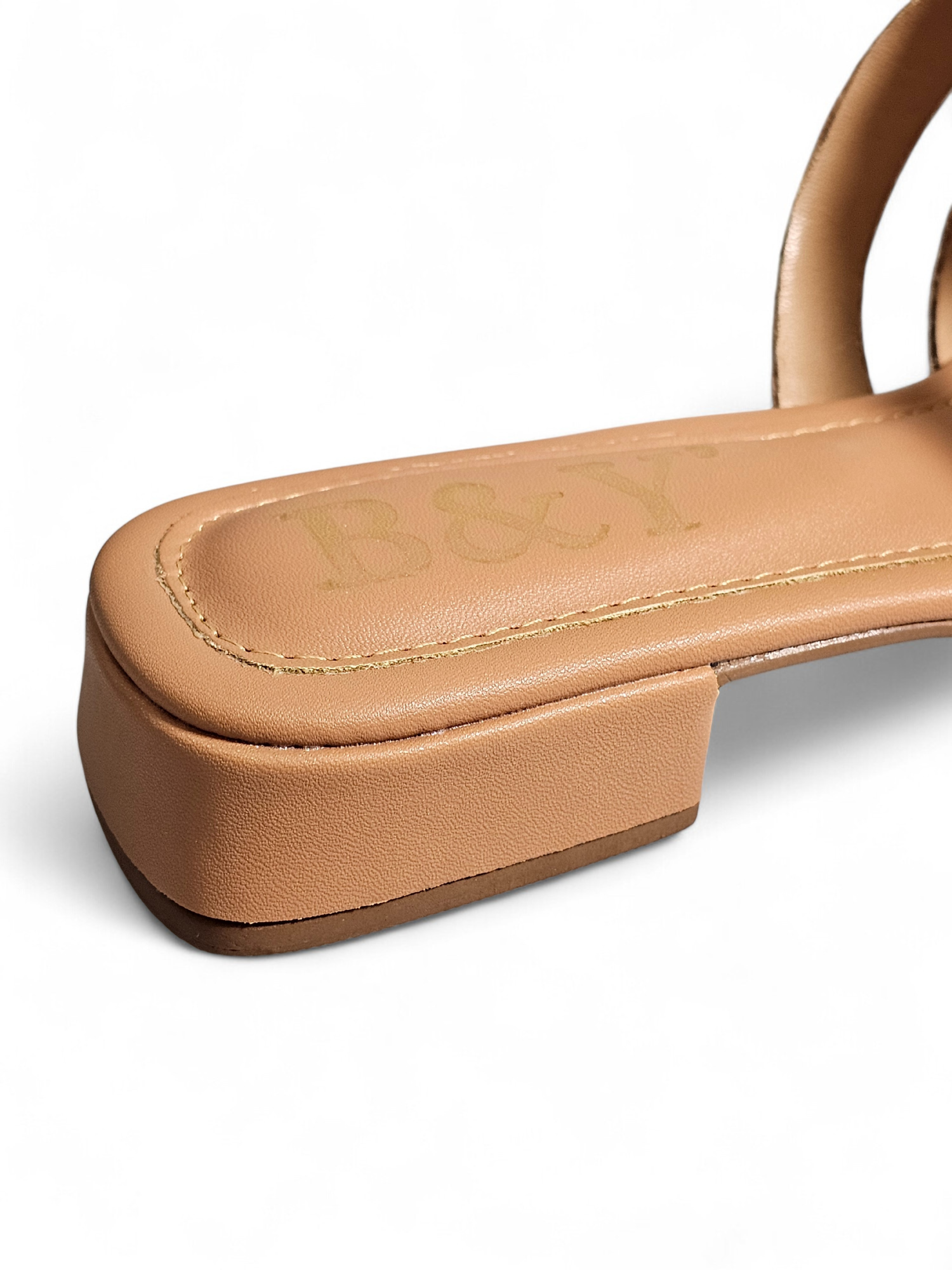 Tamanco 1237 Nude Salto Baixo