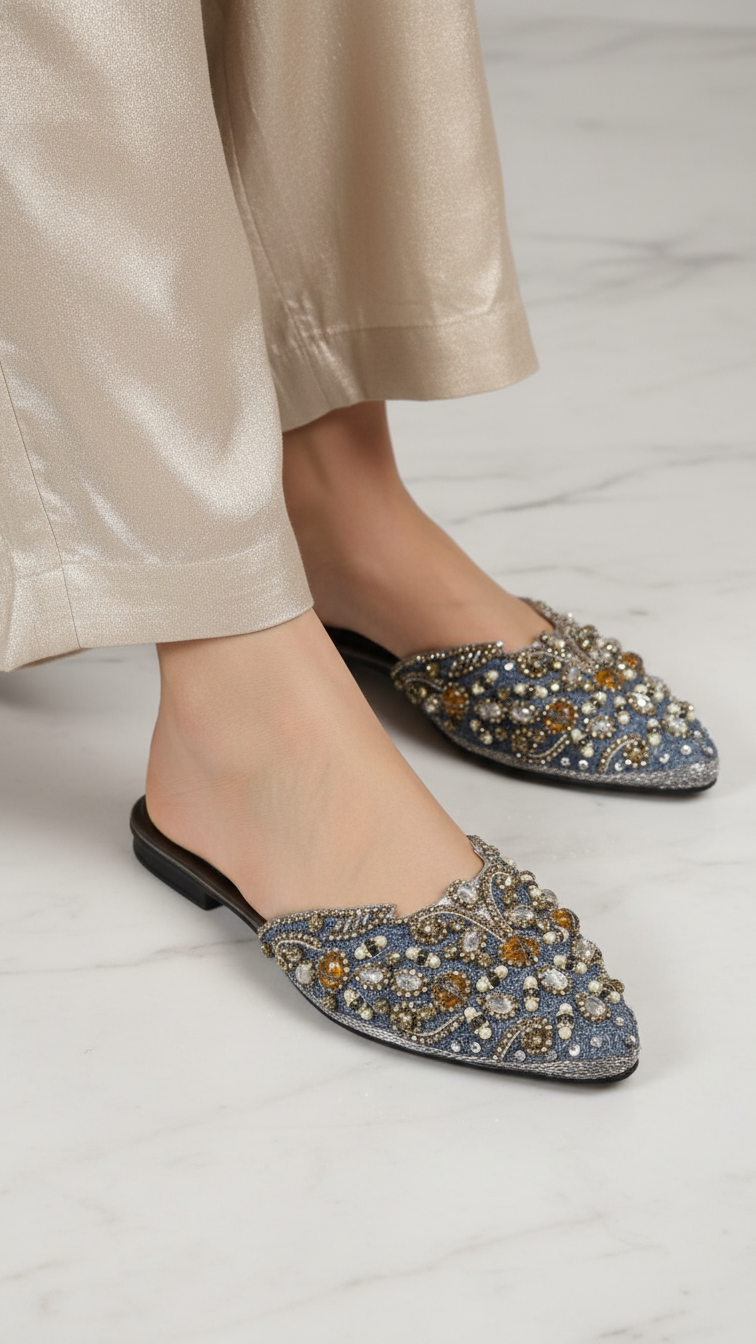 Mule 9212 Prata Sem Salto