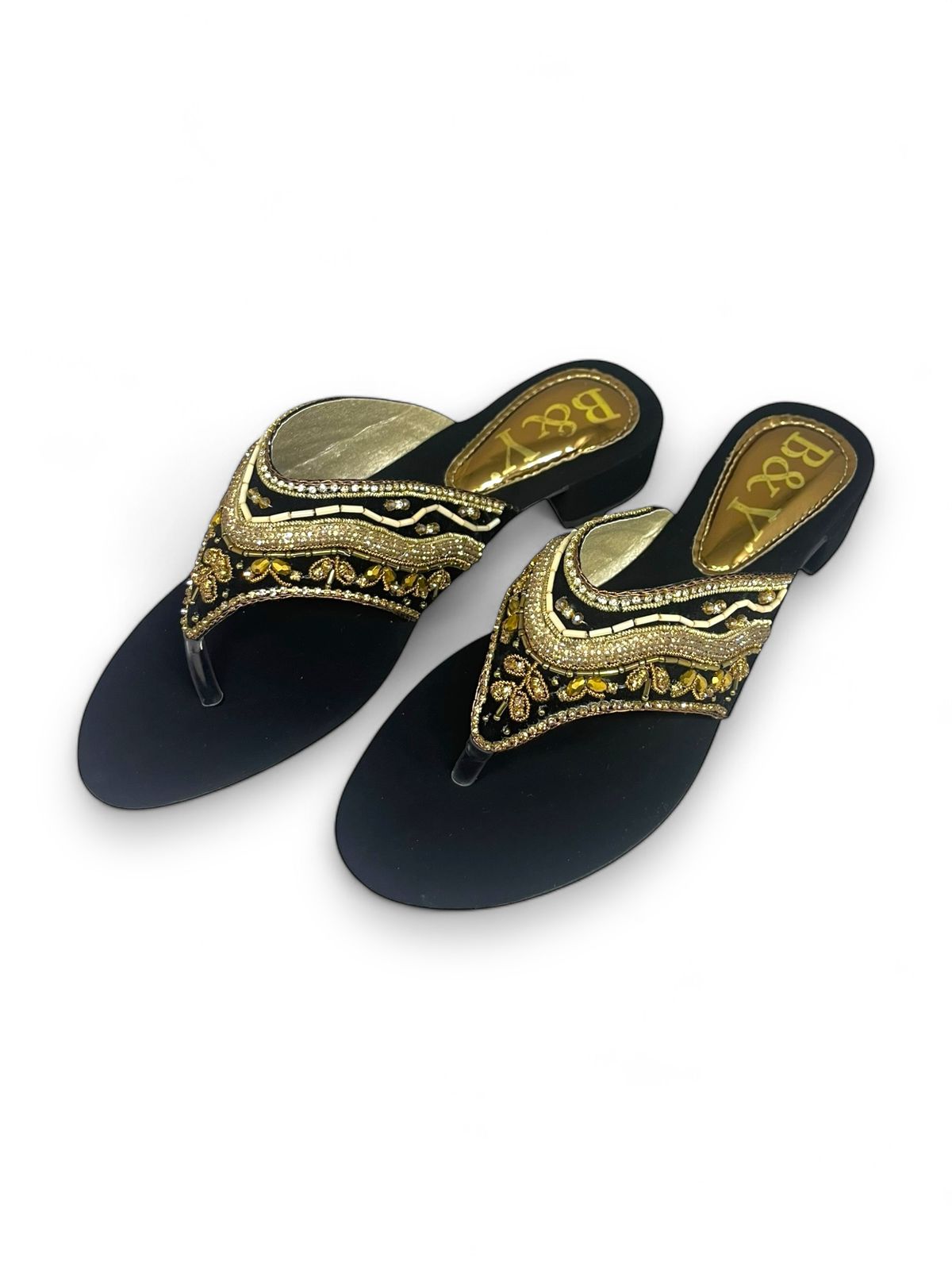 Chinelo 9493 Preto Salto Bloco