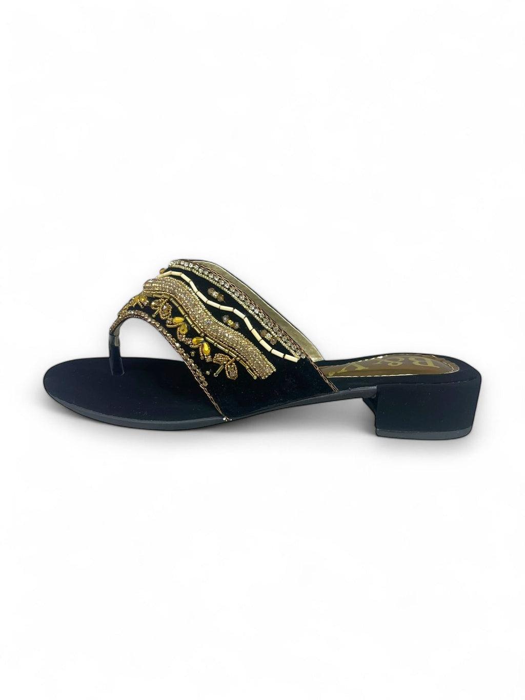 Chinelo 9493 Preto Salto Bloco