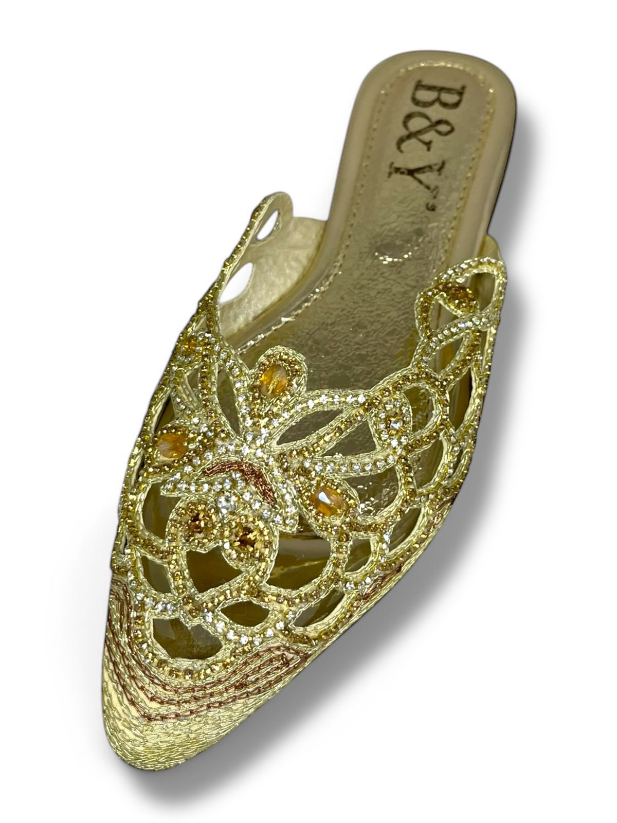 Mule 9180 Dourado Sem Salto