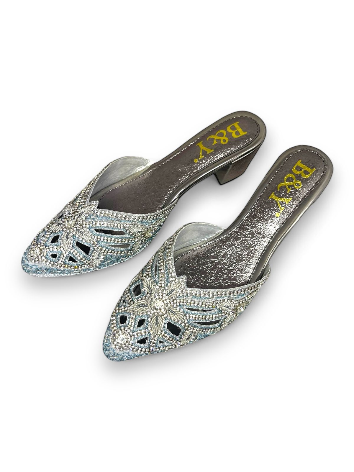 Mule 9203 Prata Salto Médio