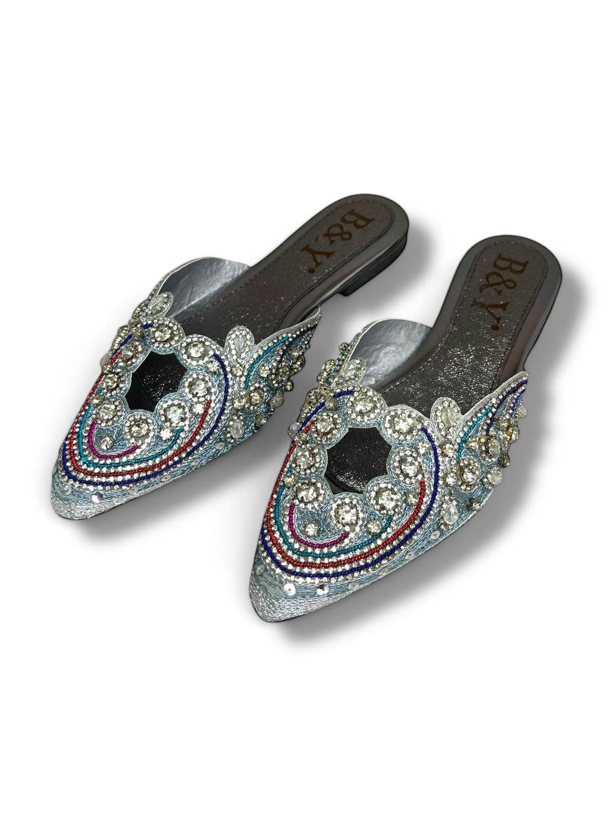 Mule 9207 Prata Sem Salto