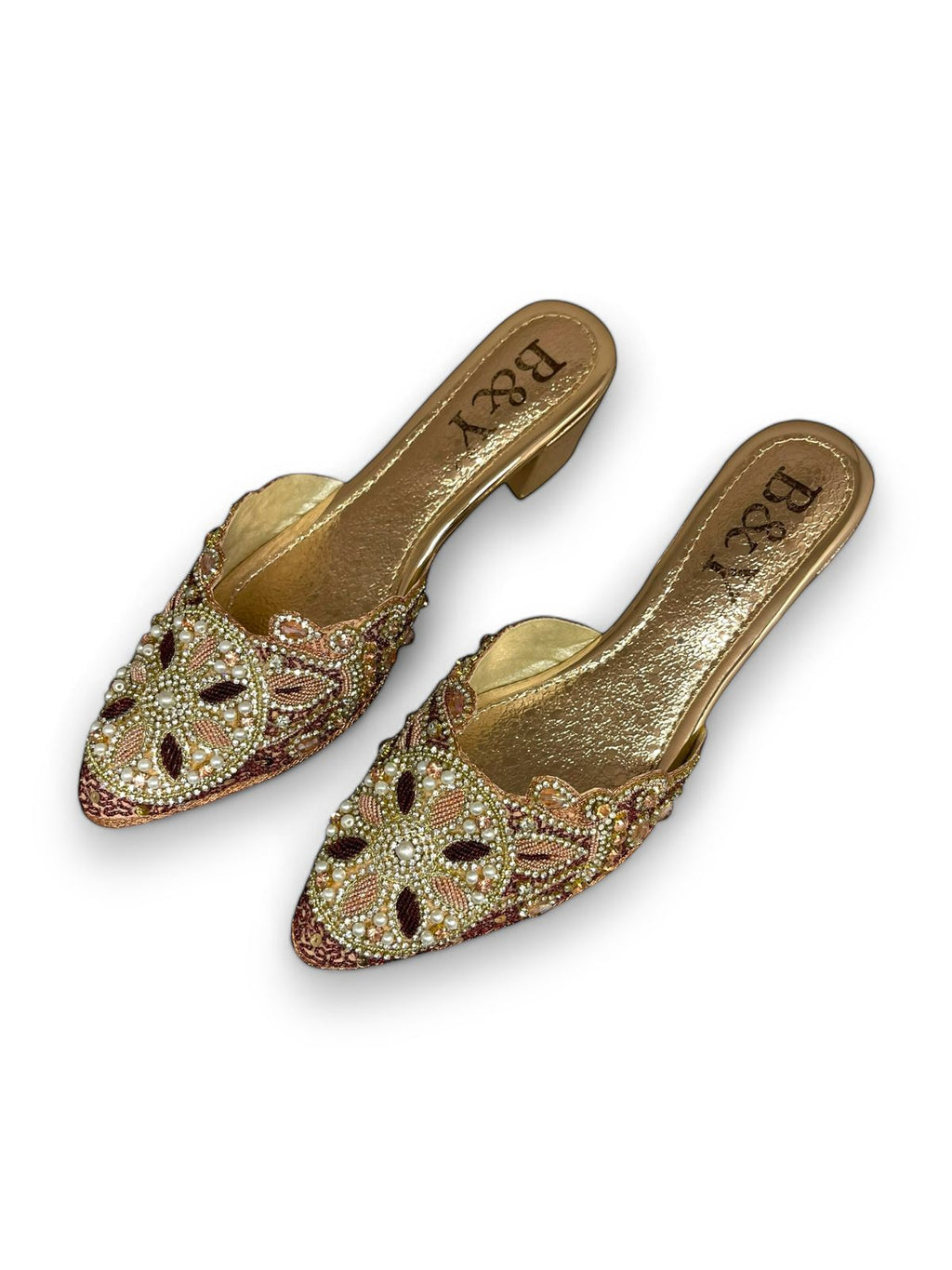 Mule 9210 Bronze Salto Médio