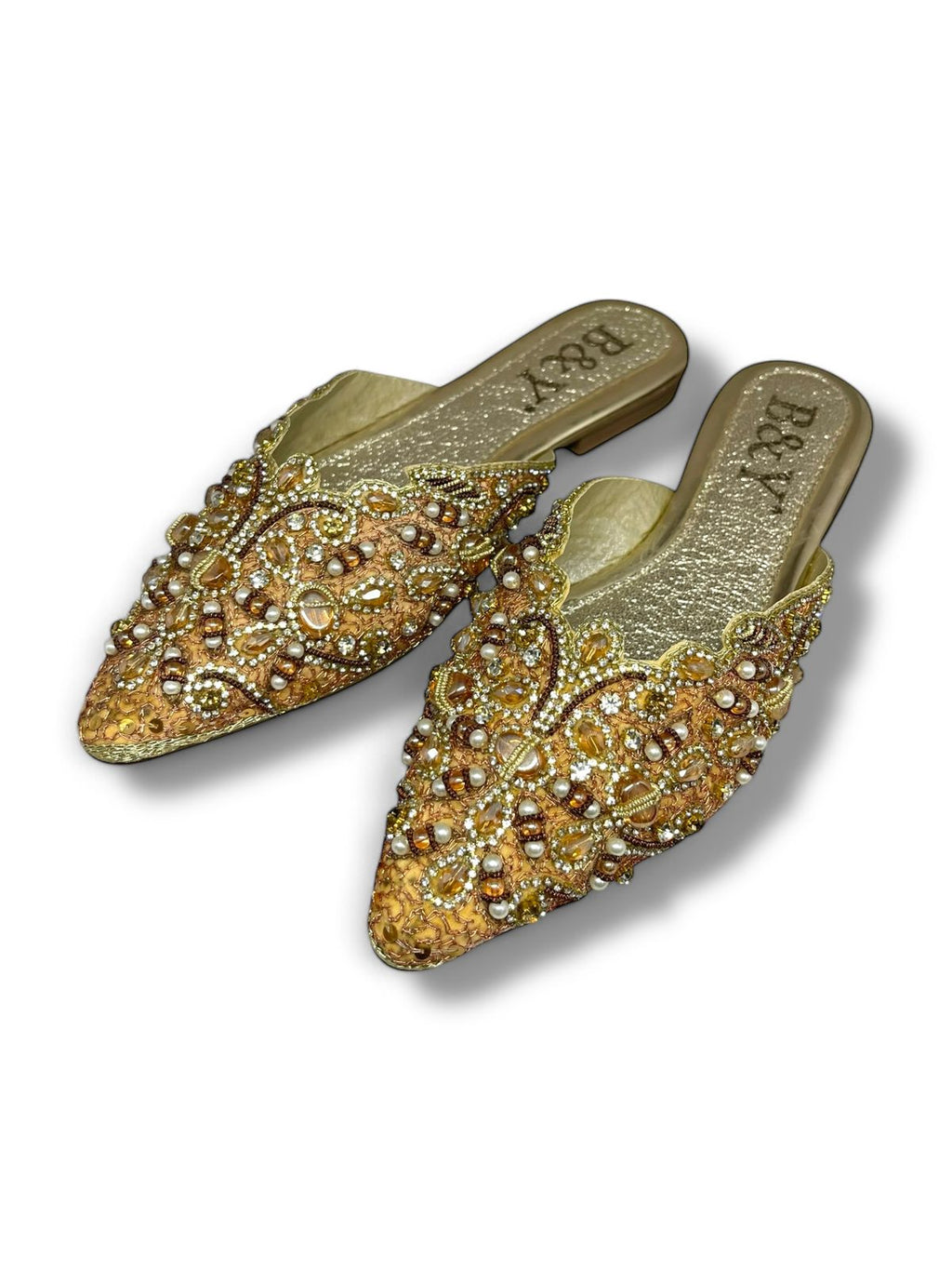 Mule 9212 Dourada Sem Salto