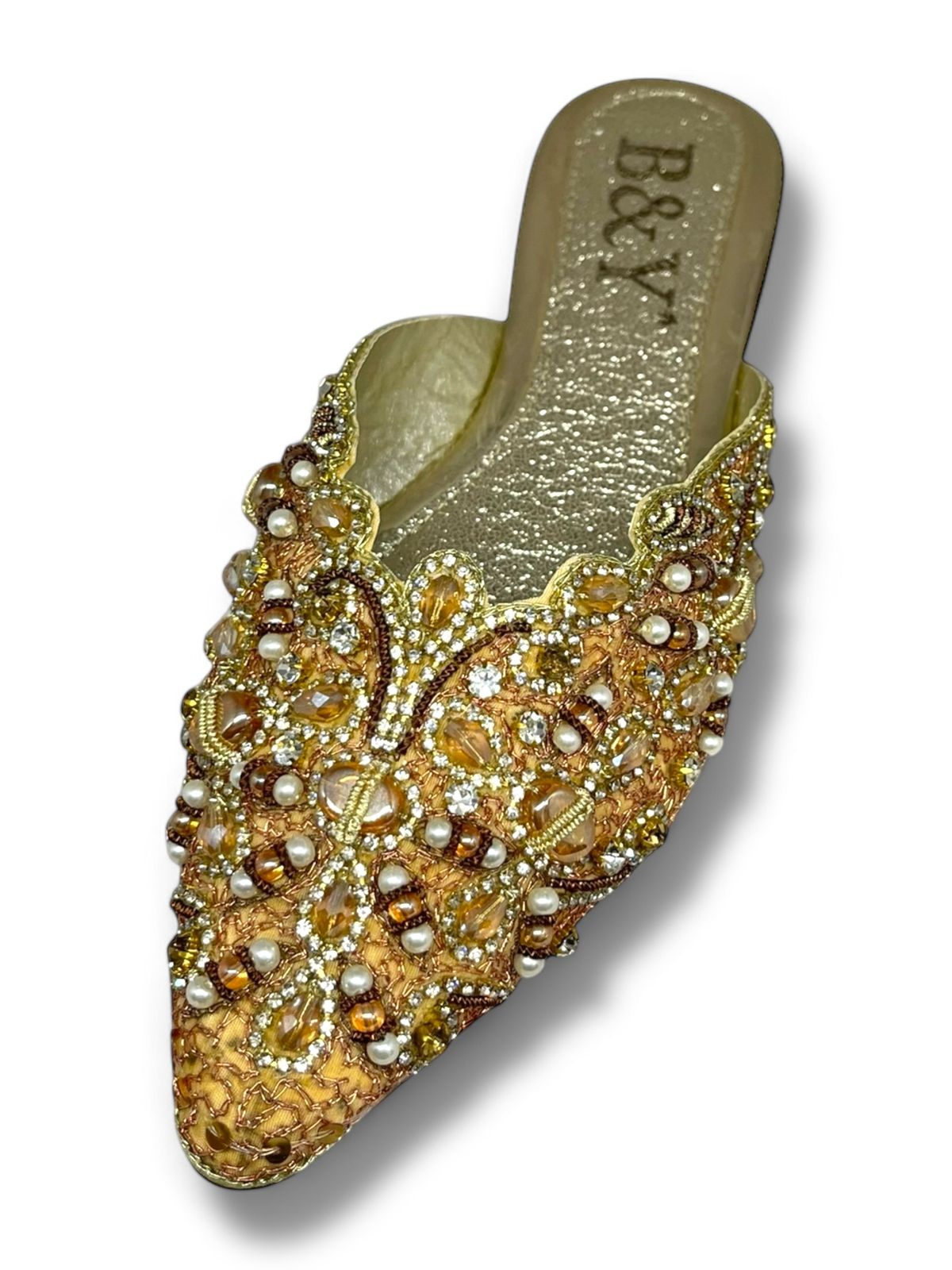 Mule 9212 Dourada Sem Salto