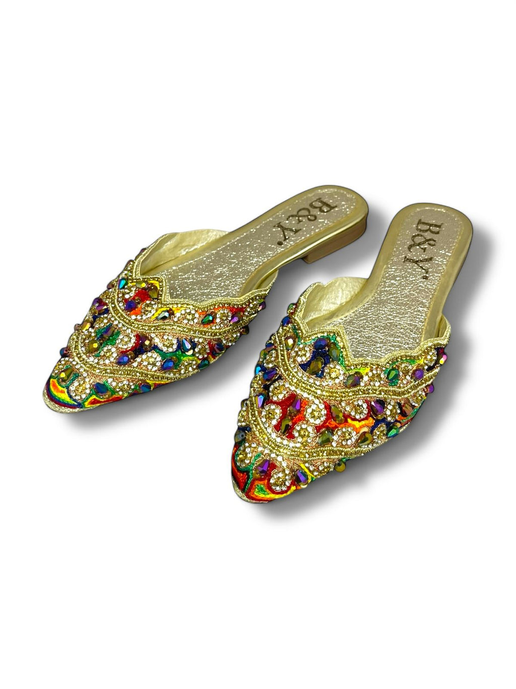 Mule 9373 Dourado Sem Salto