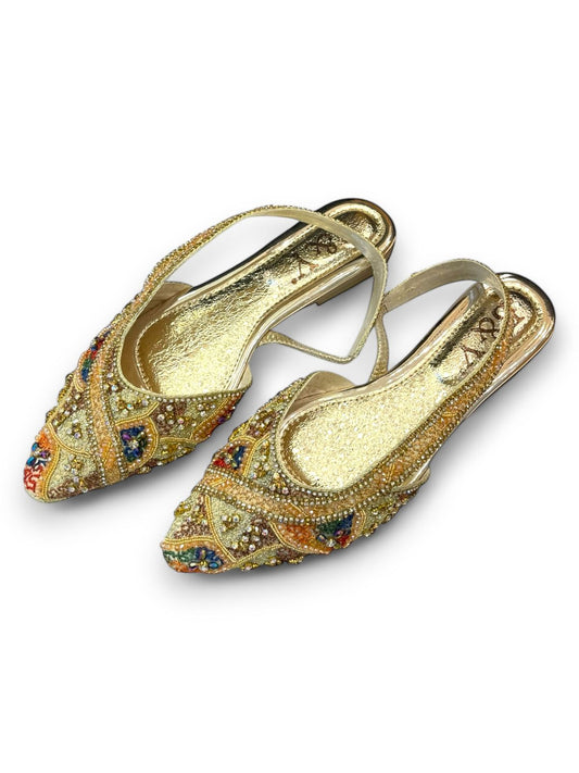 Mule 9484 Dourado Sem Salto