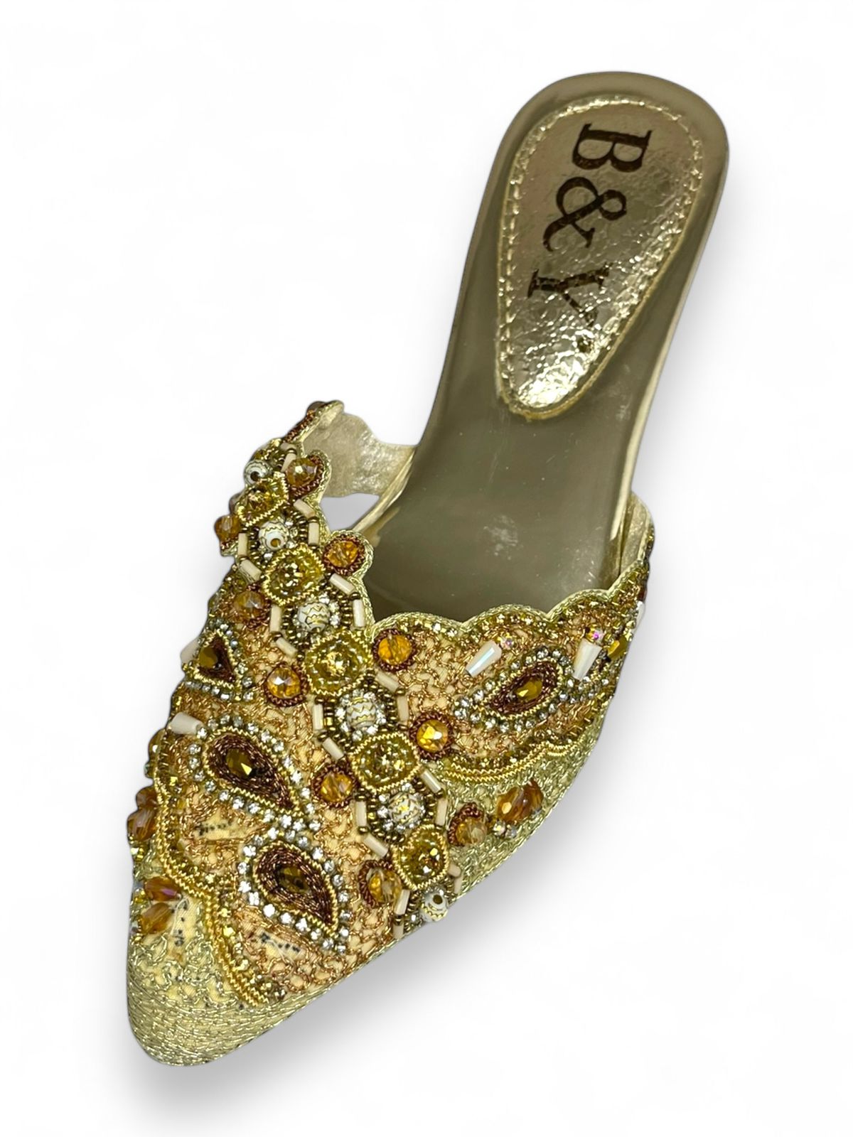 Mule 9497 Dourado Salto Médio