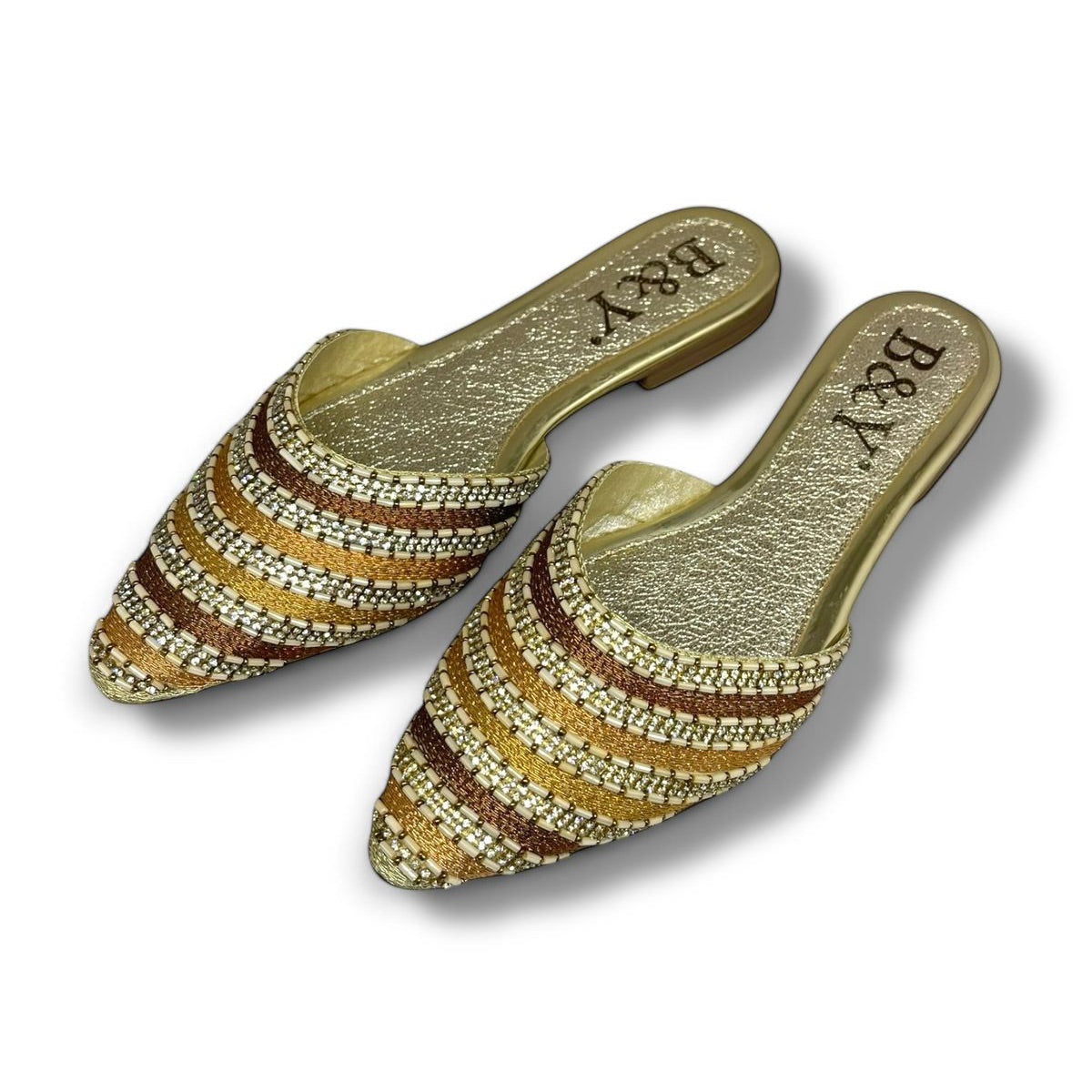 Mule 9504 Dourado Sem Salto