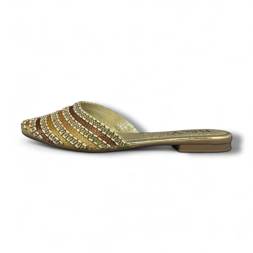 Mule 9504 Dourado Sem Salto