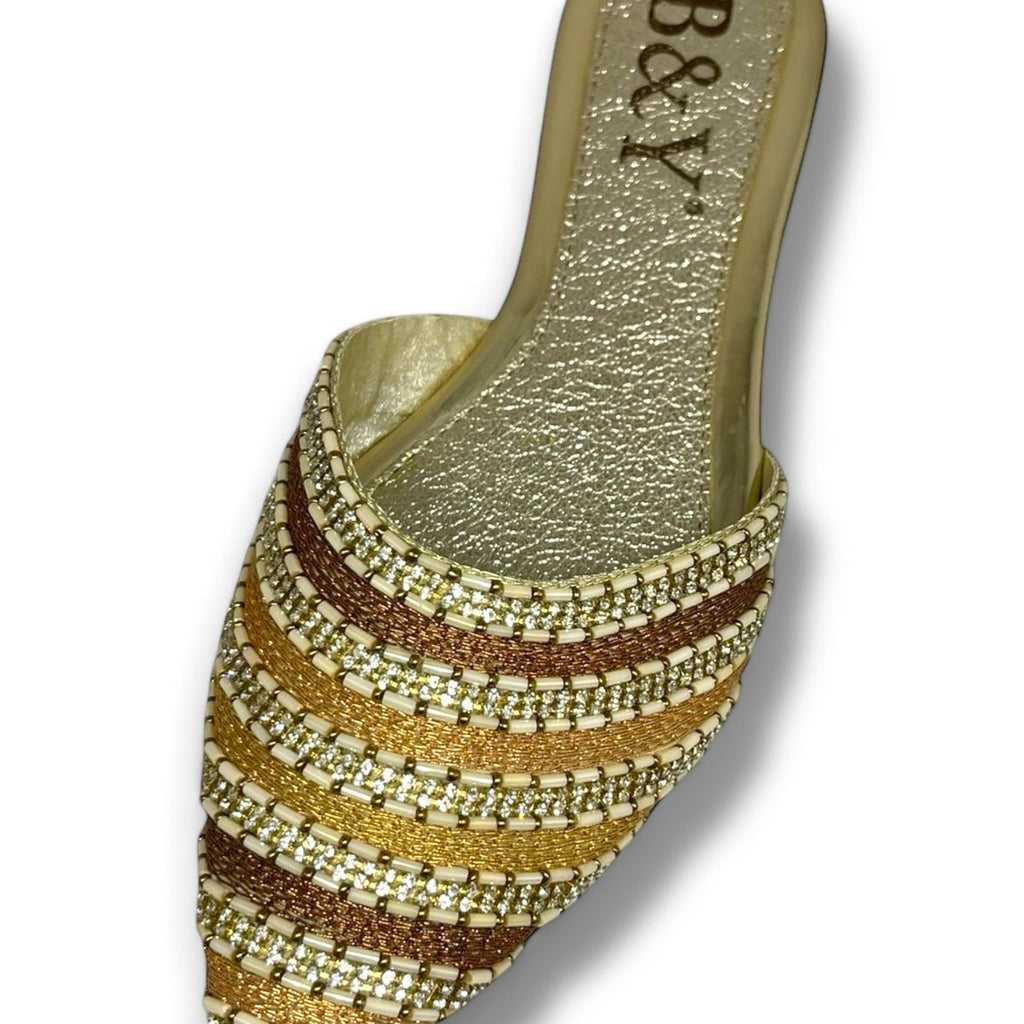 Mule 9504 Dourado Sem Salto