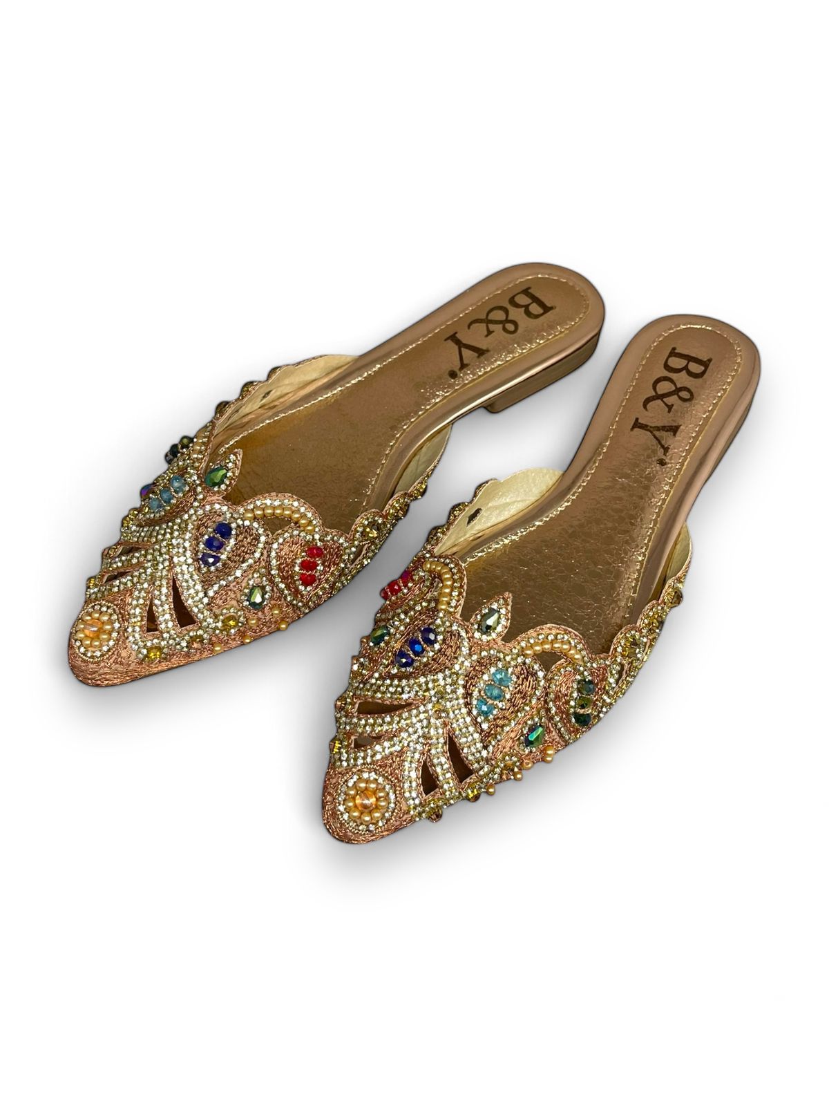 Mule 9518 Bronze Sem Salto