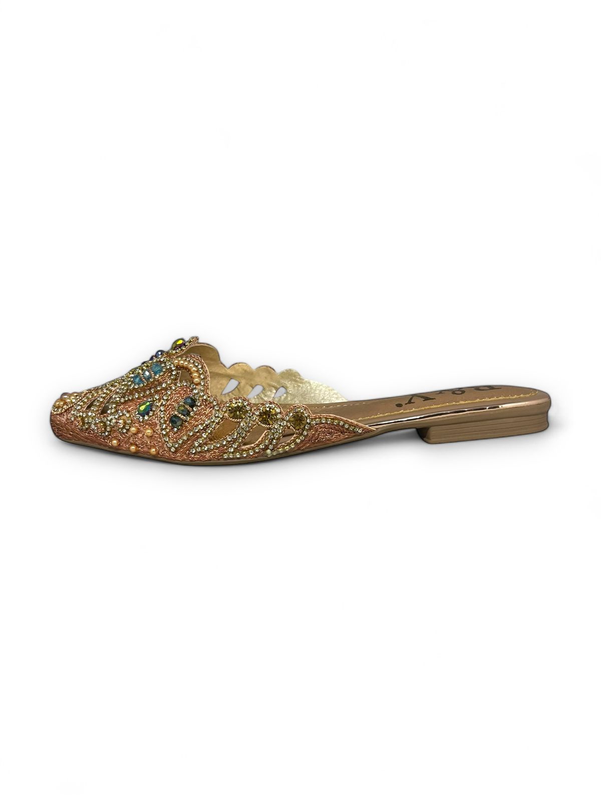 Mule 9518 Bronze Sem Salto