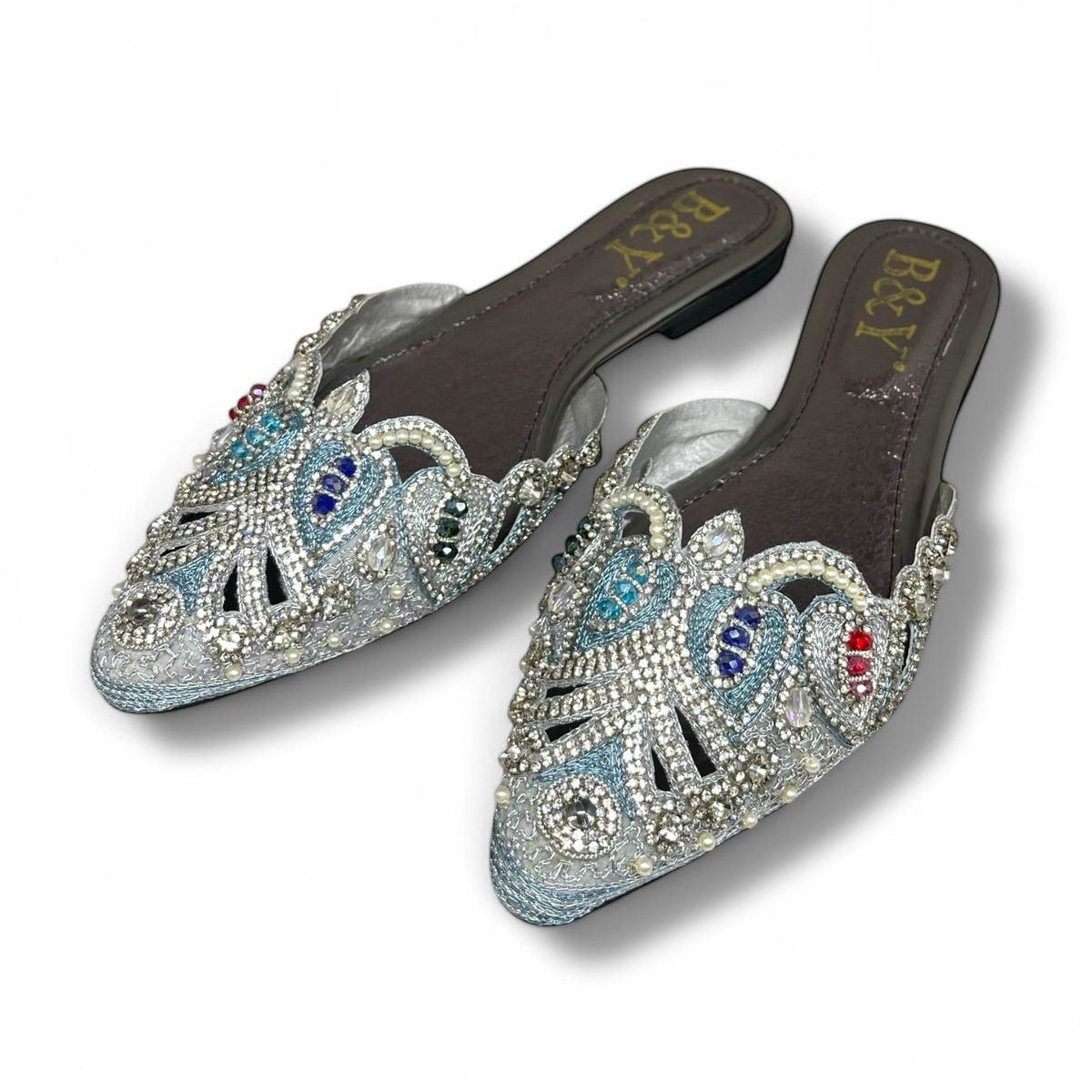 Mule 9518 Prata Sem Salto