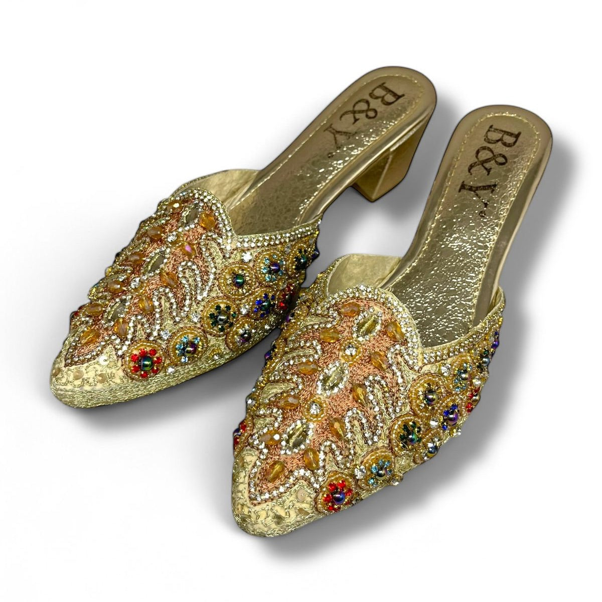 Mule 9519 Dourado Salto Médio