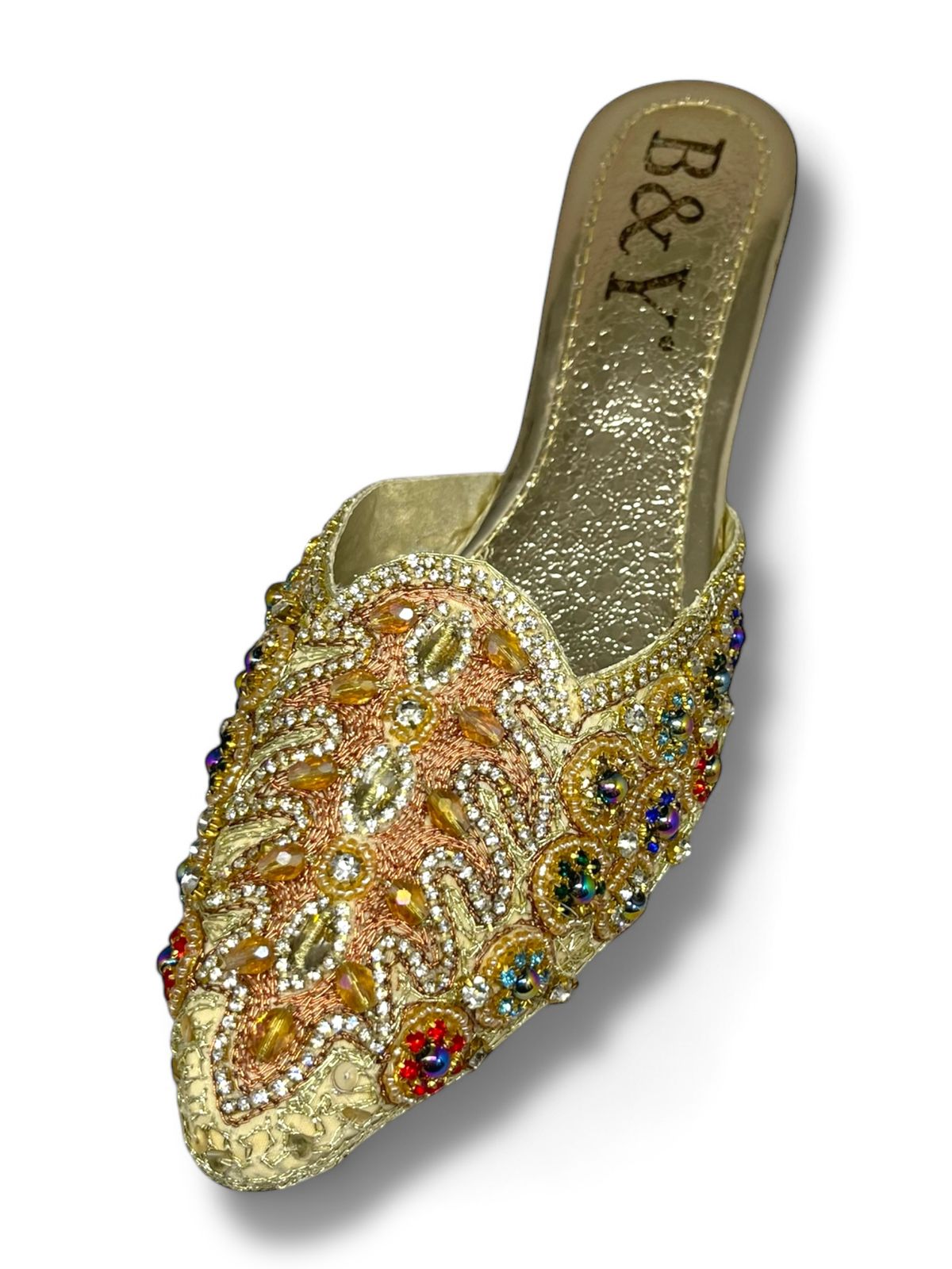 Mule 9519 Dourado Salto Médio