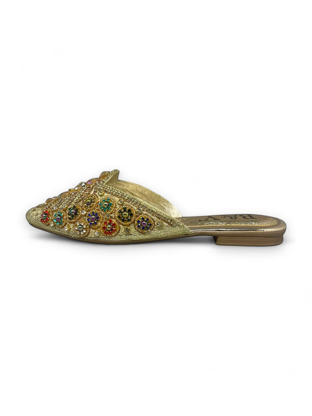 Mule 9519 Dourado Sem Salto