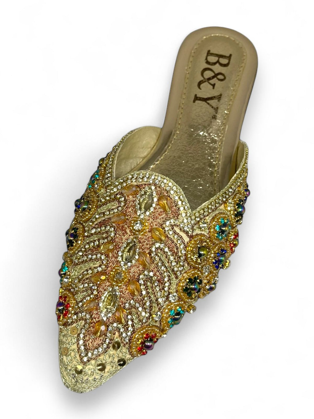 Mule 9519 Dourado Sem Salto