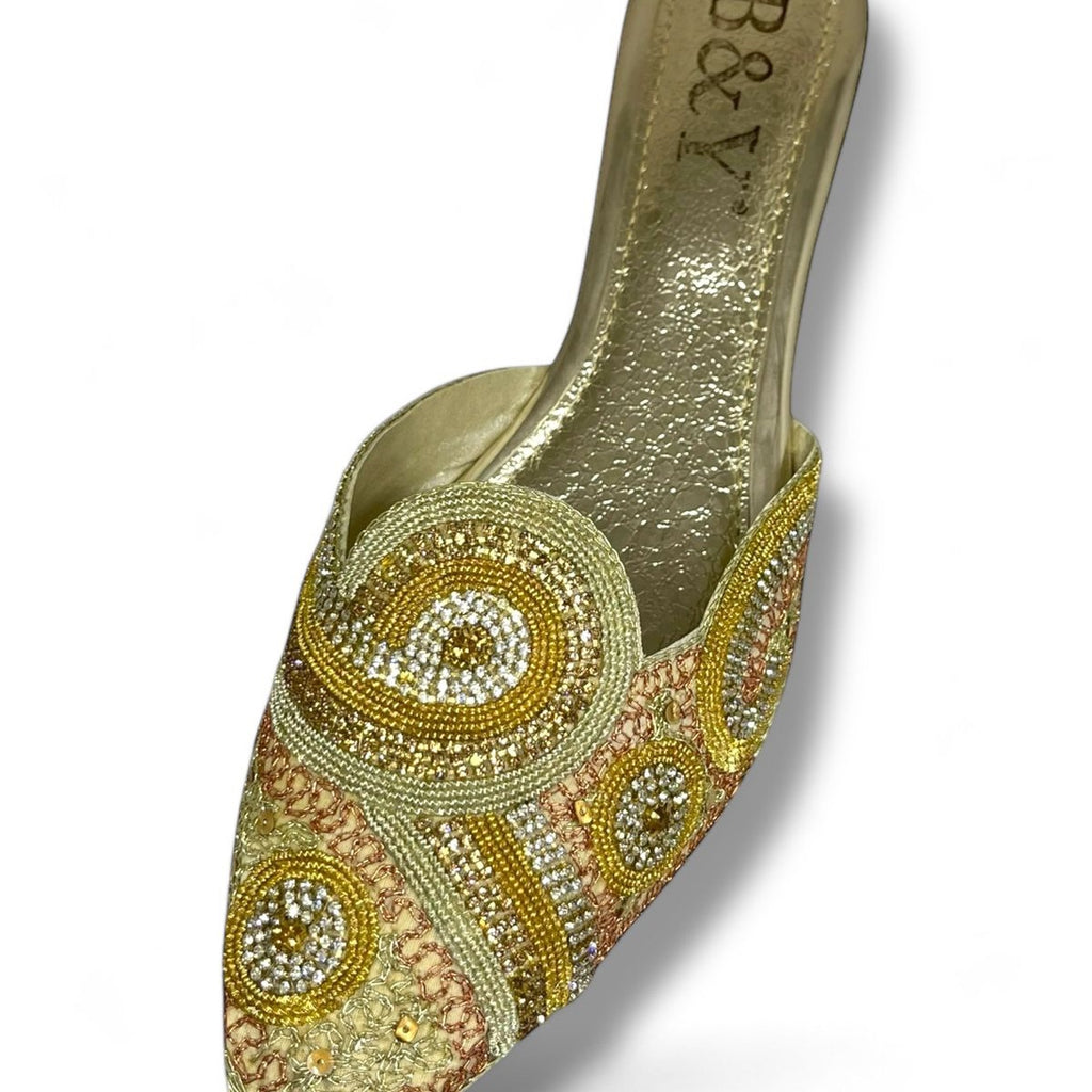 Mule 9521 Dourado Salto Médio