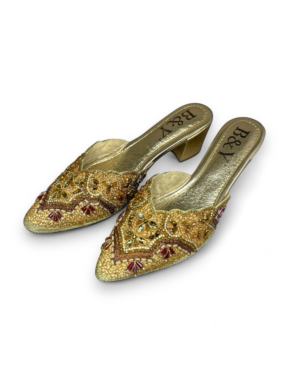 Mule 9526 Dourado Salto Médio