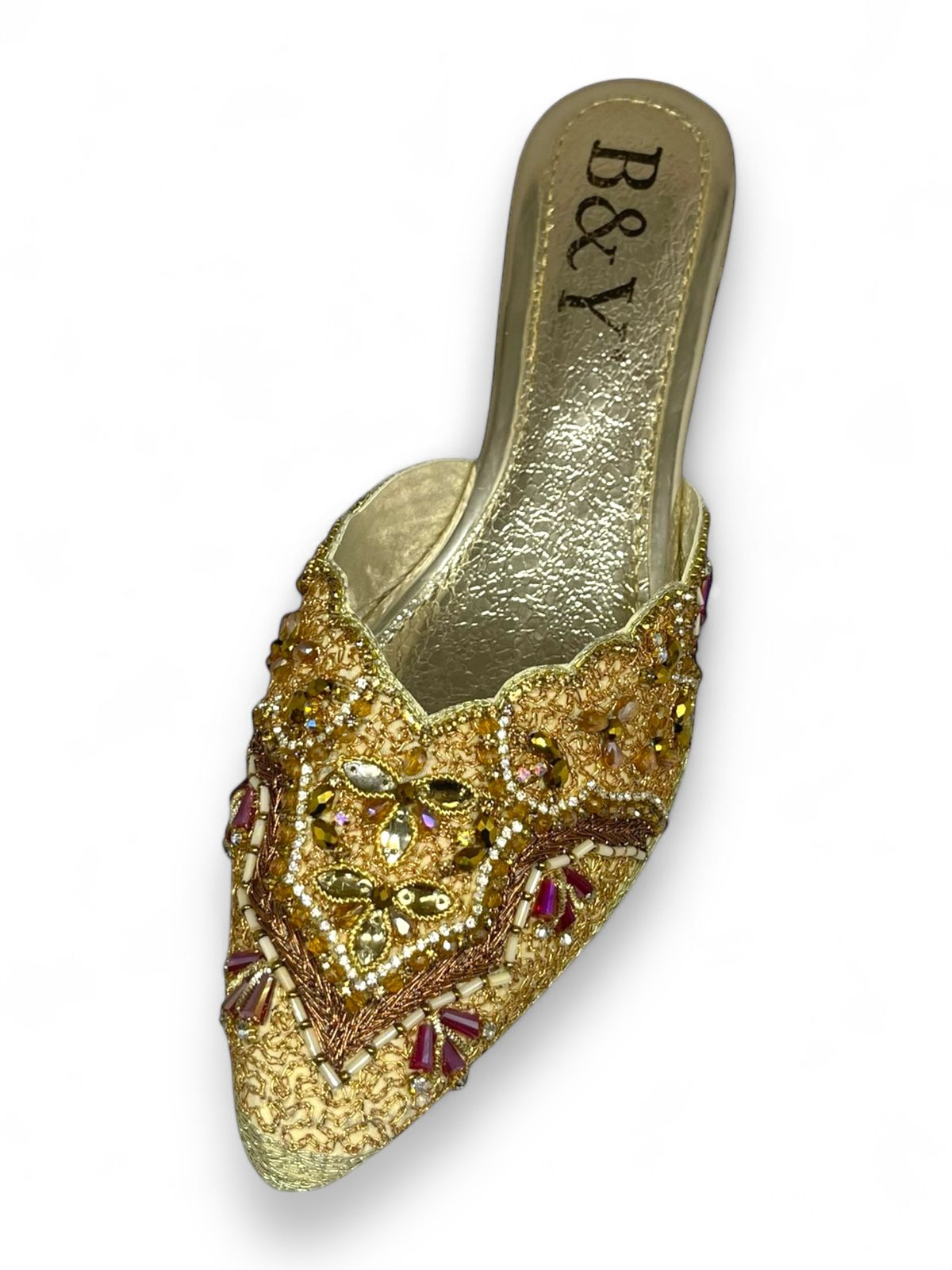 Mule 9526 Dourado Salto Médio