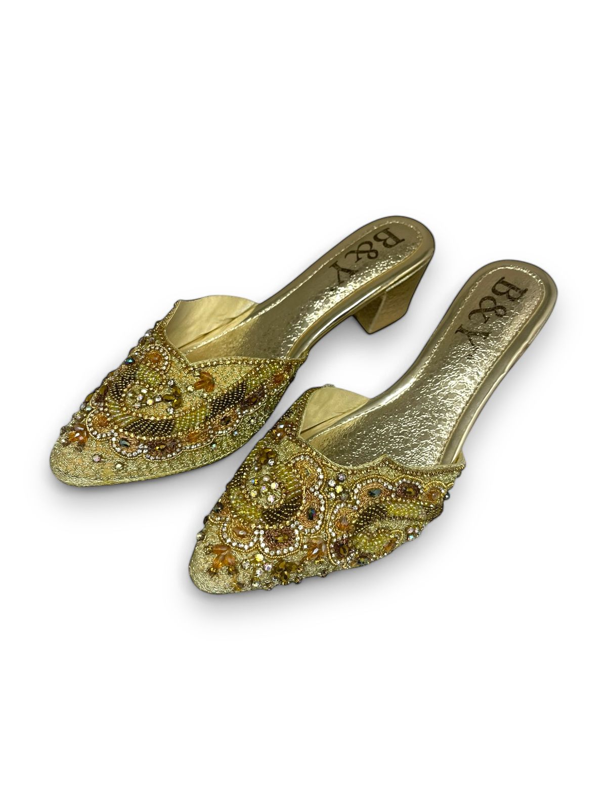 Mule 9560 Dourado Salto Médio