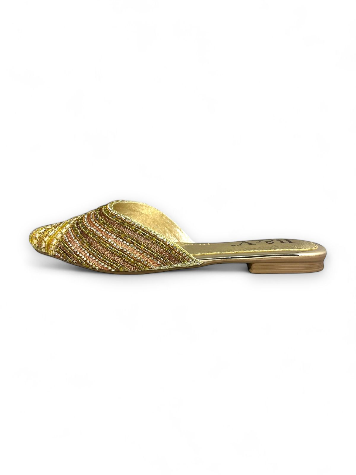 Mule 9568 Dourado Sem Salto