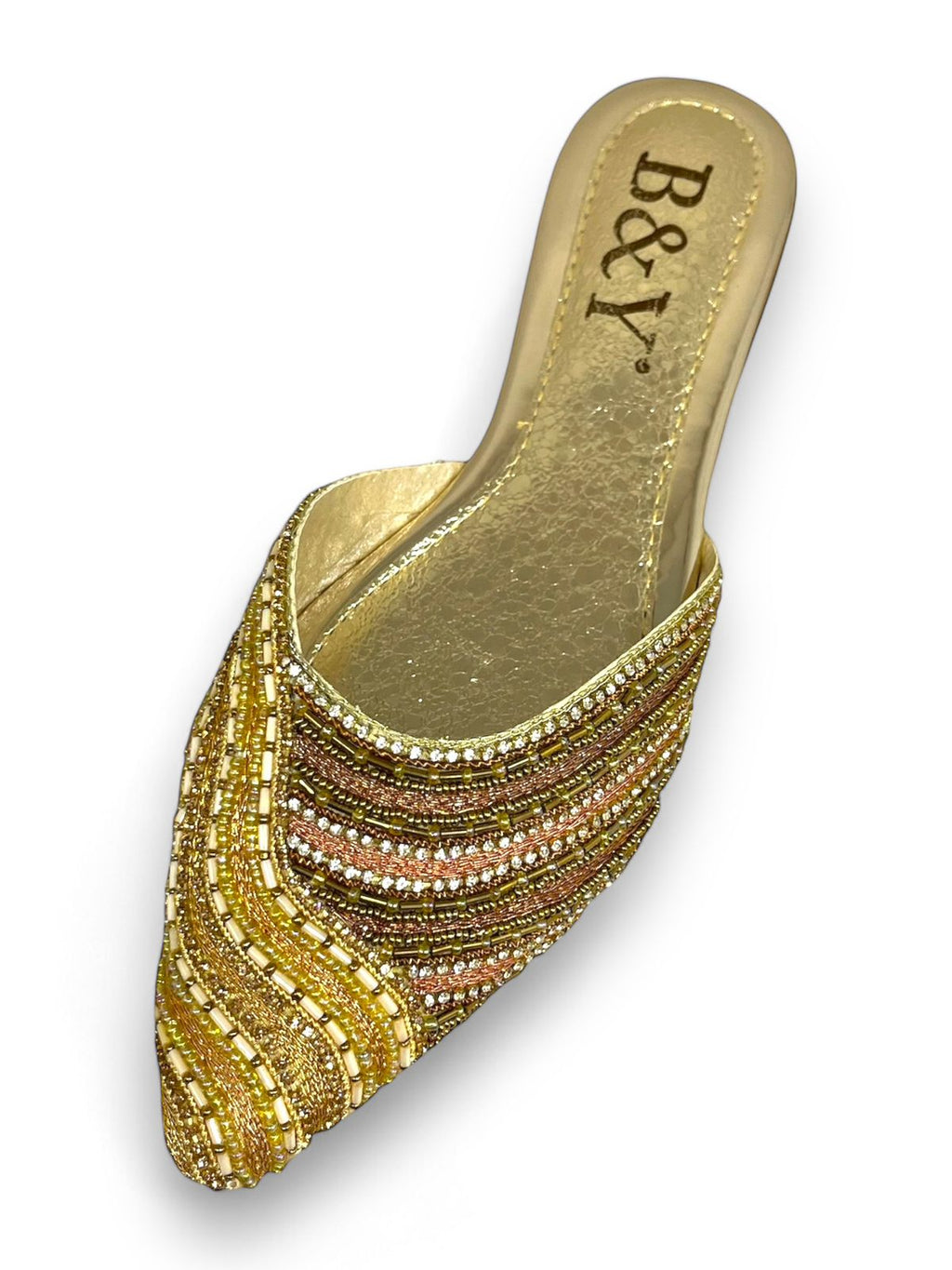 Mule 9568 Dourado Sem Salto