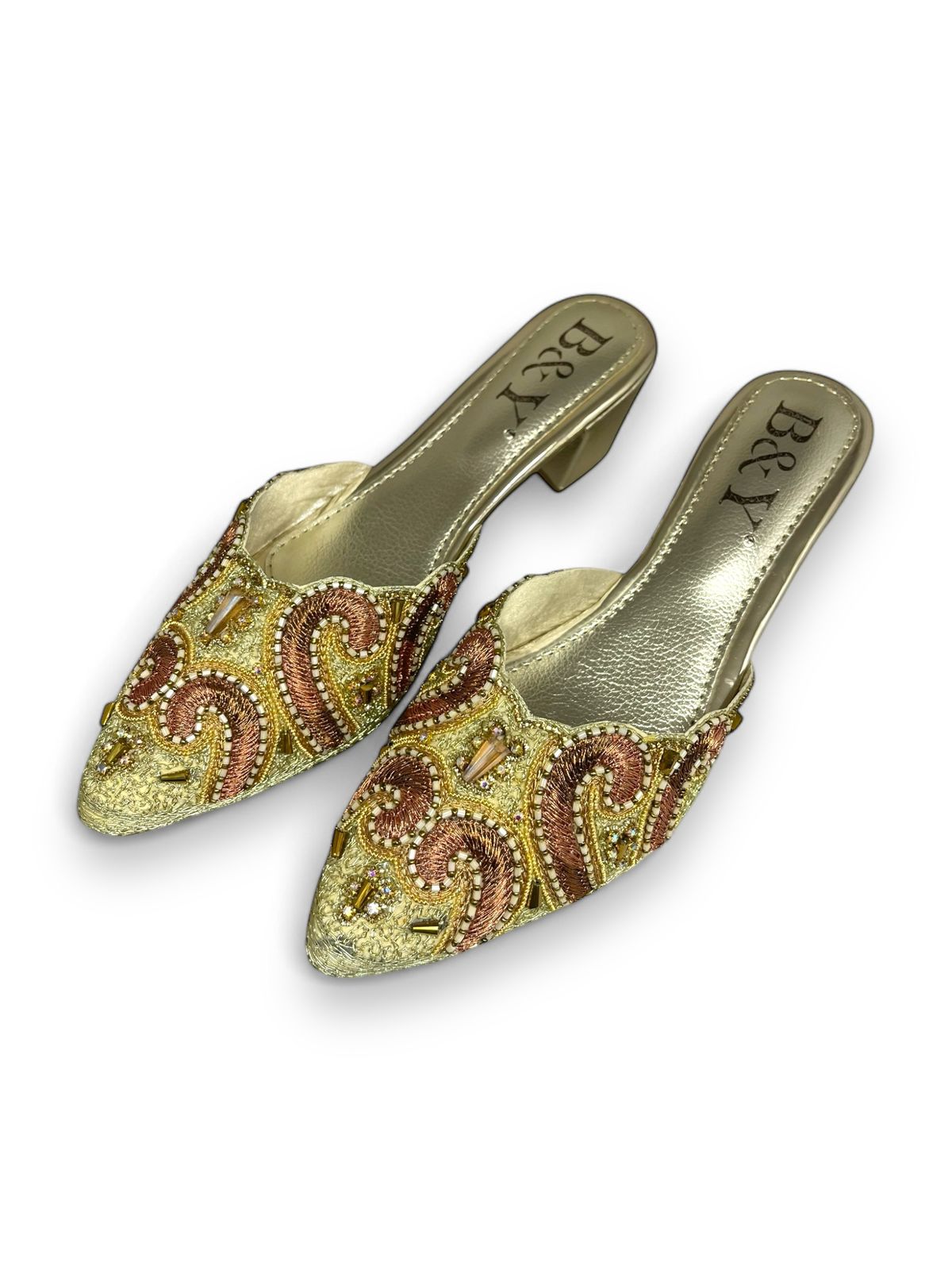 Mule 9592 Dourado Salto Médio